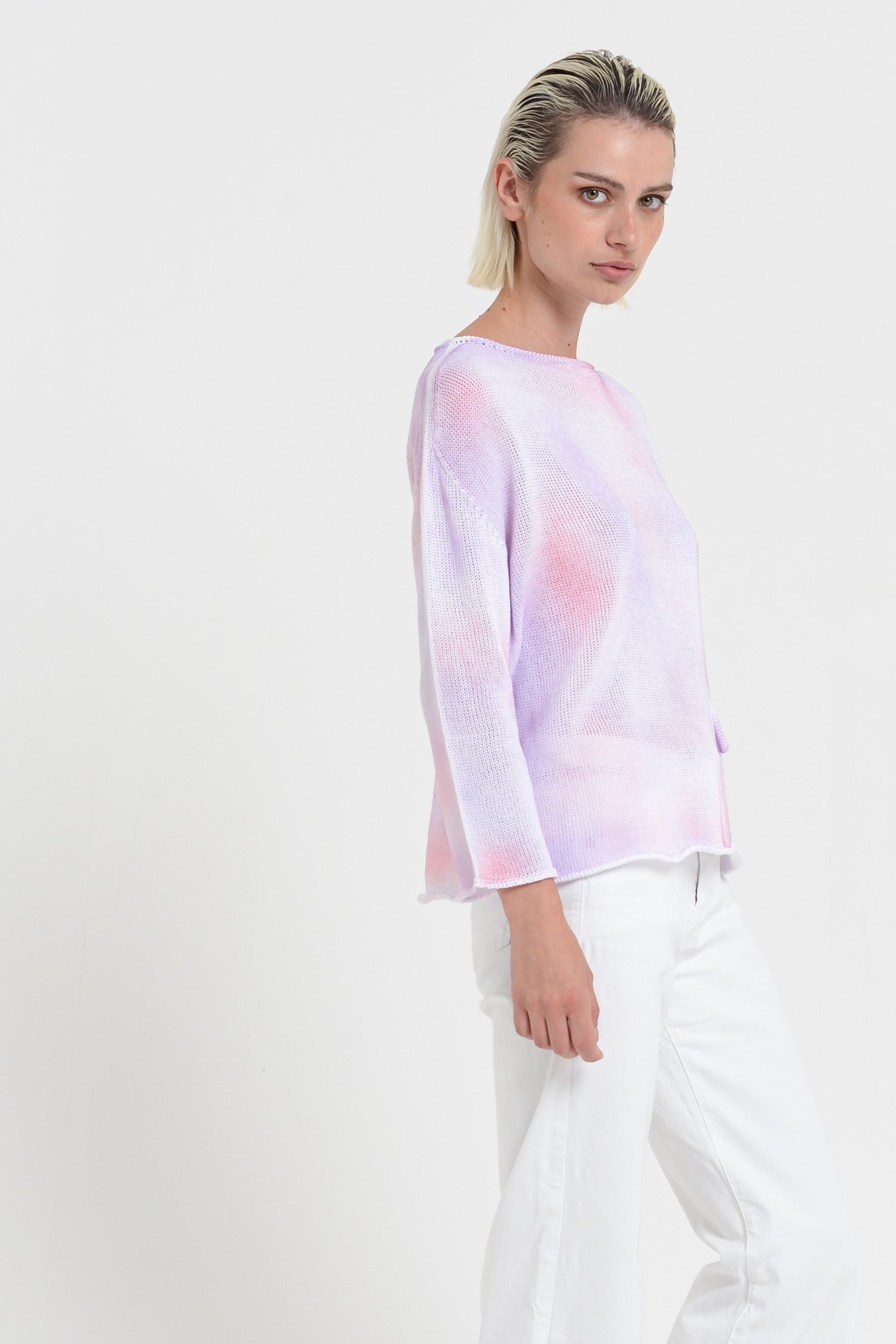 Sofia Knit in Nuvolato Art - Cumulus