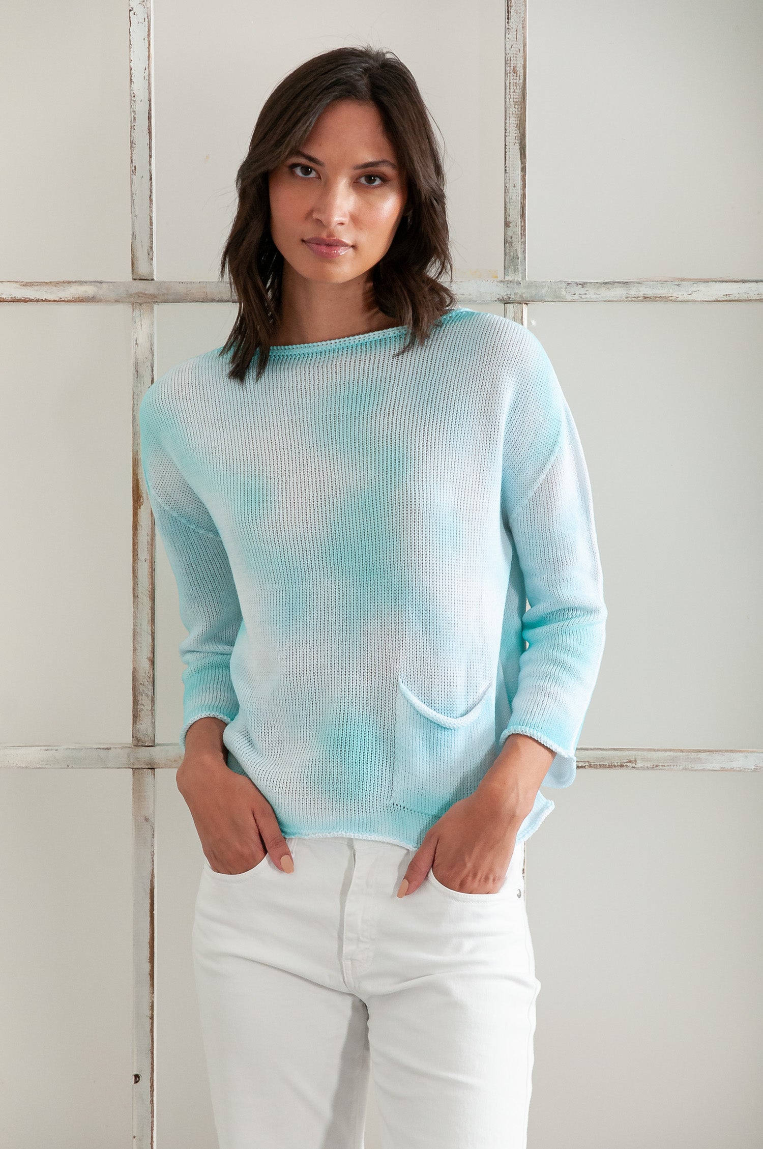 Sofia Knit in Nuvolato Art - Nimbus