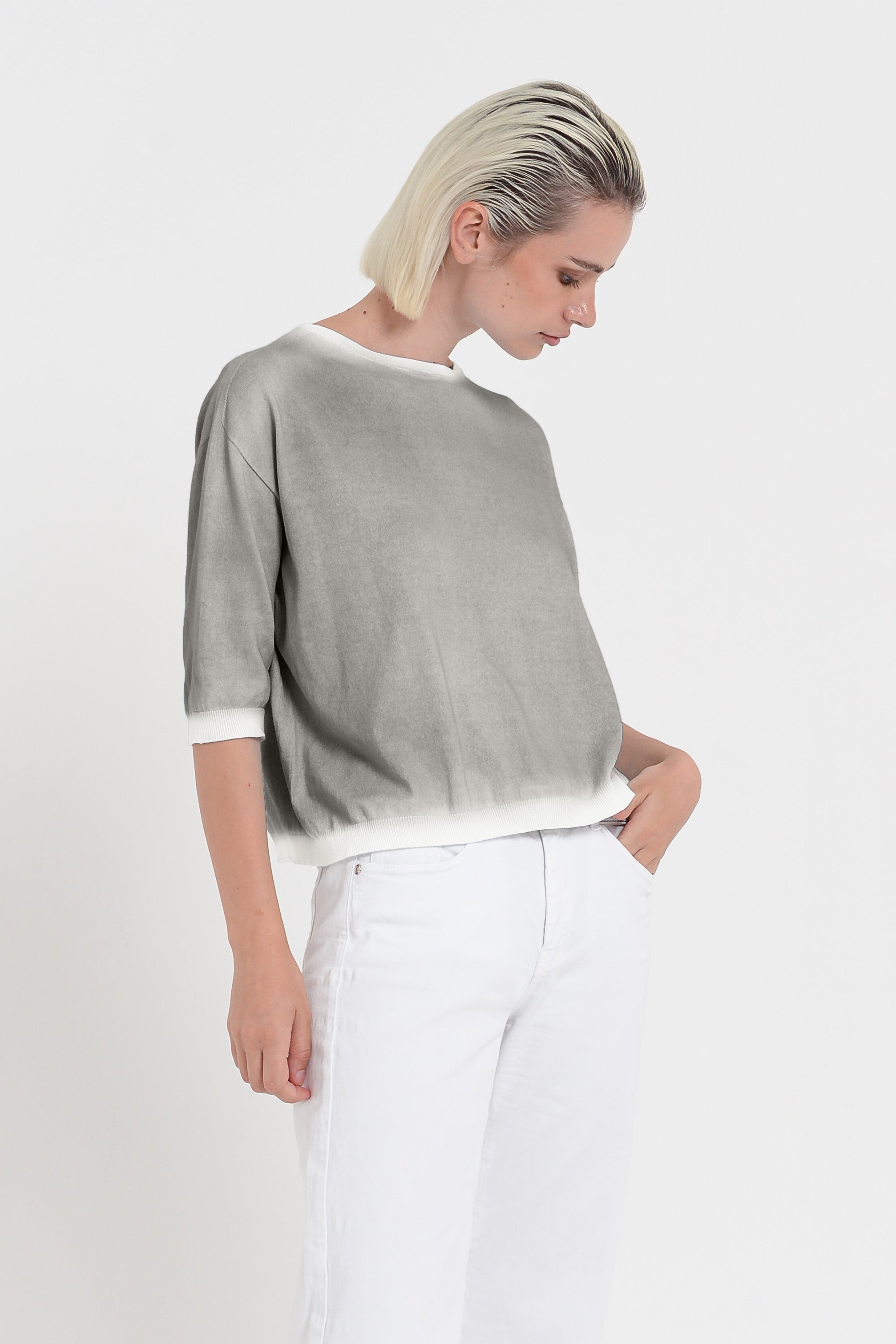 Kriss Knit in Spray Art - Dolphin