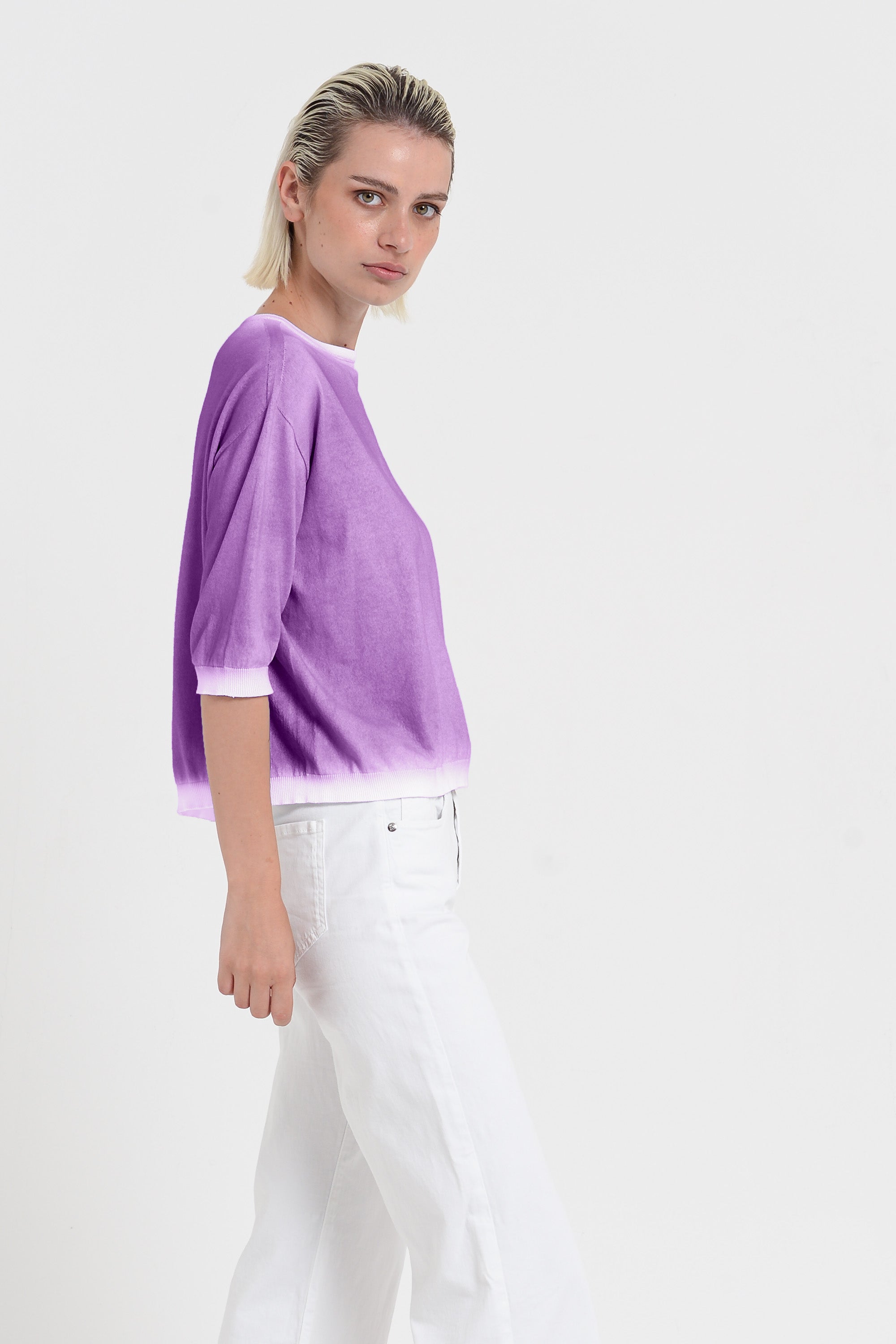 Kriss Knit in Spray Art - Morado