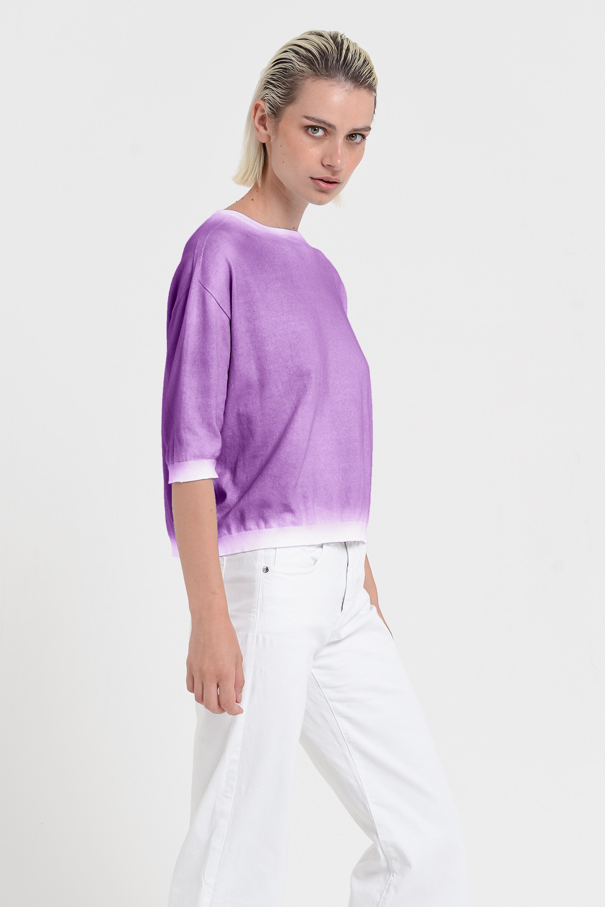 Kriss Knit in Spray Art - Morado