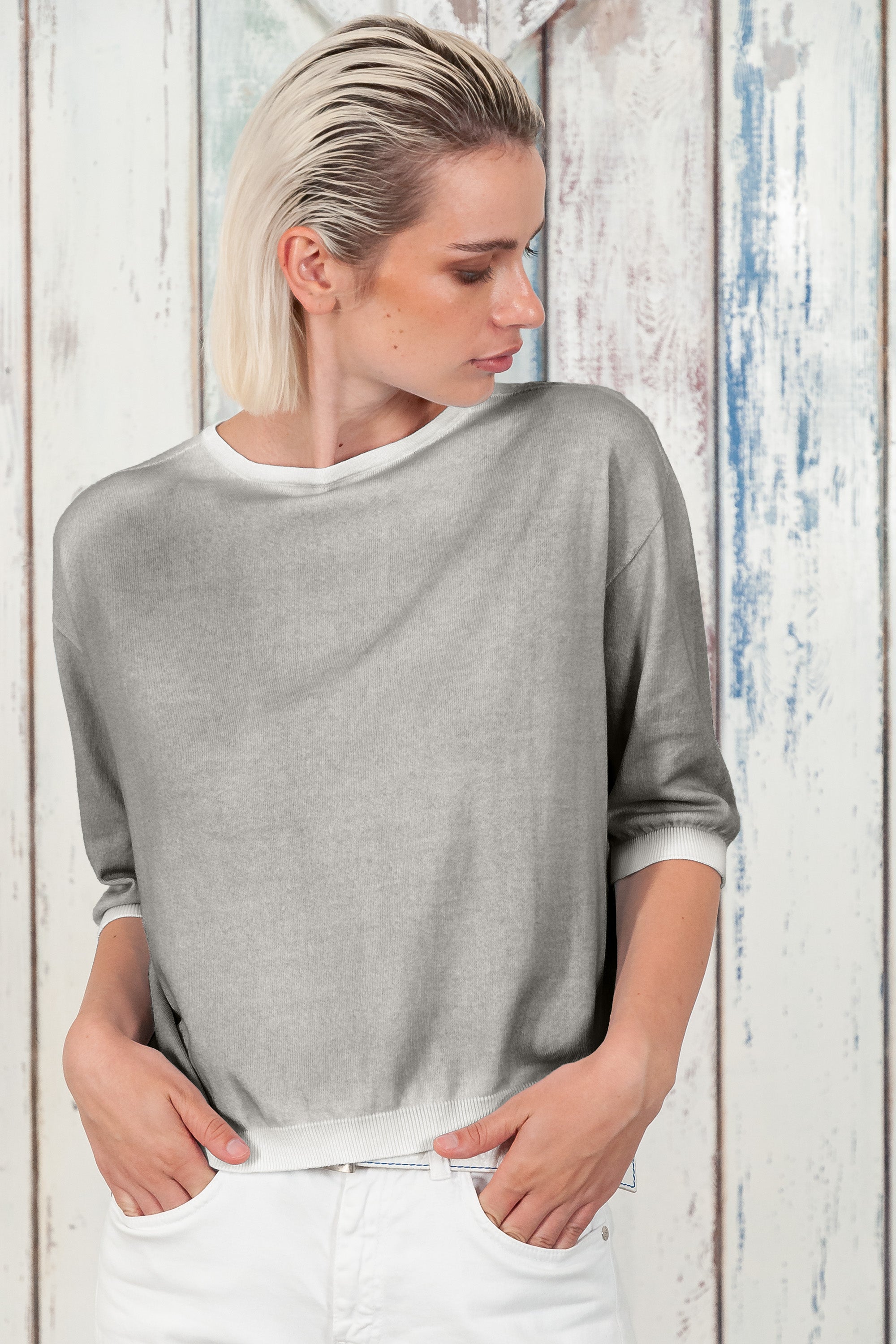 Kriss Knit in Spray Art - Dolphin