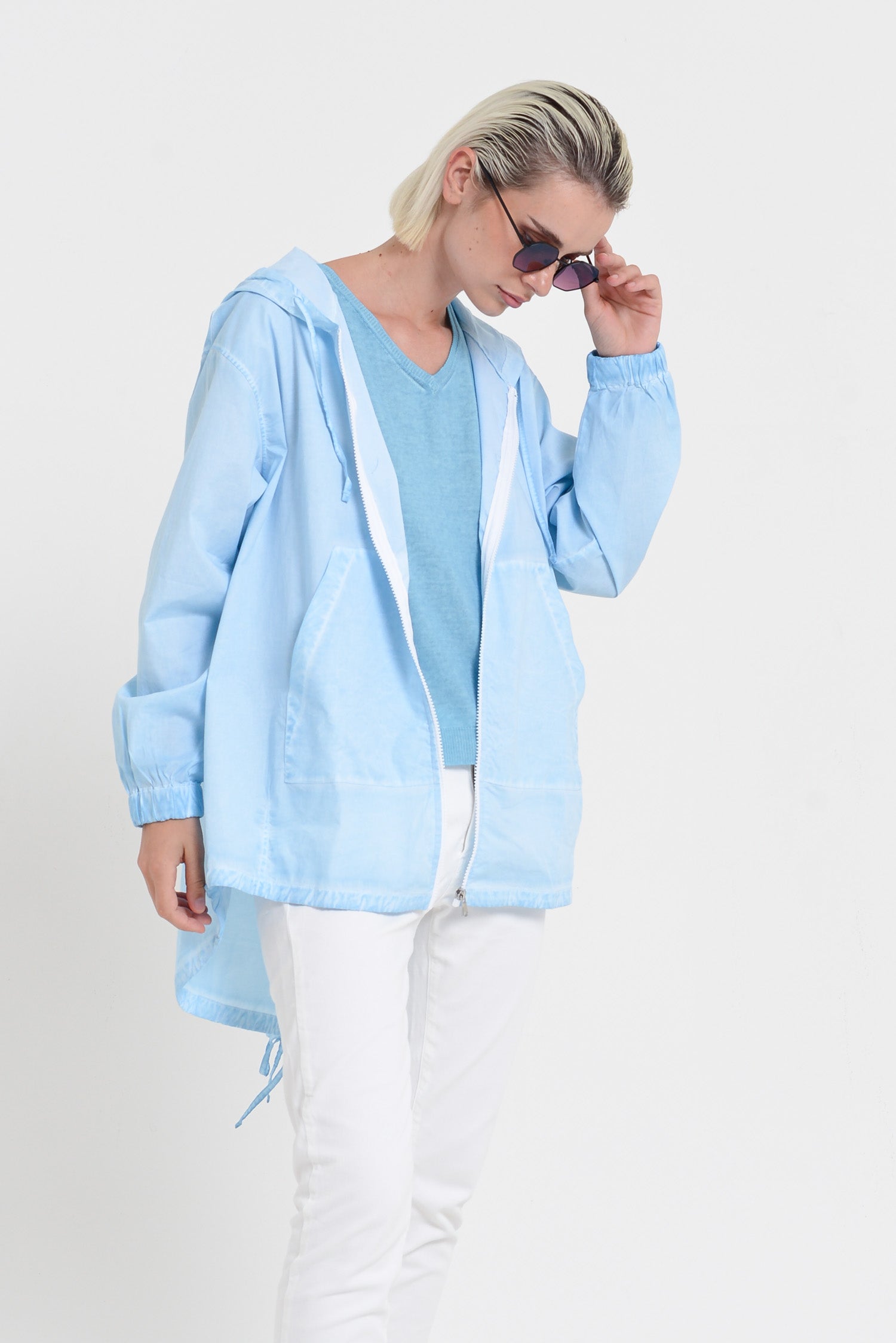 Eastern Parka - Women’s Full Zip Hooded Poplin Parka - Viking