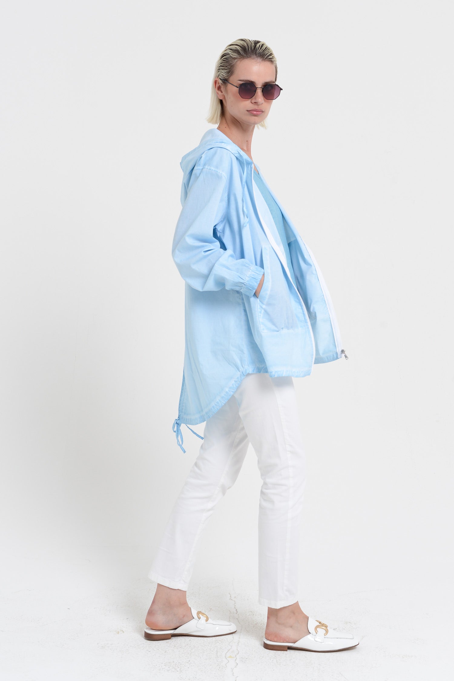 Eastern Parka - Women’s Full Zip Hooded Poplin Parka - Viking