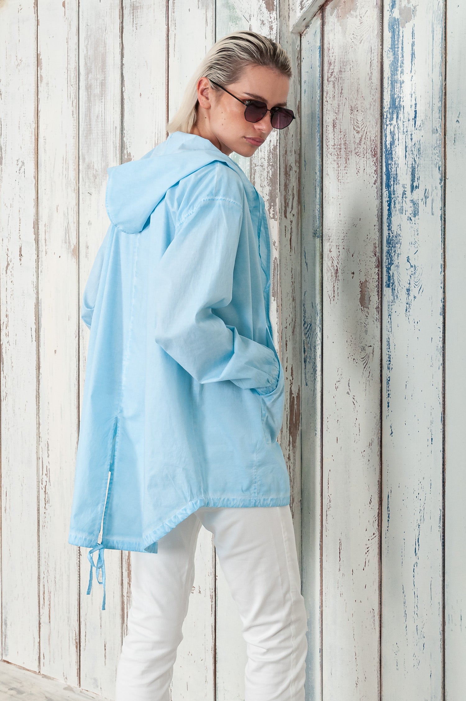 Eastern Parka - Women’s Full Zip Hooded Poplin Parka - Viking