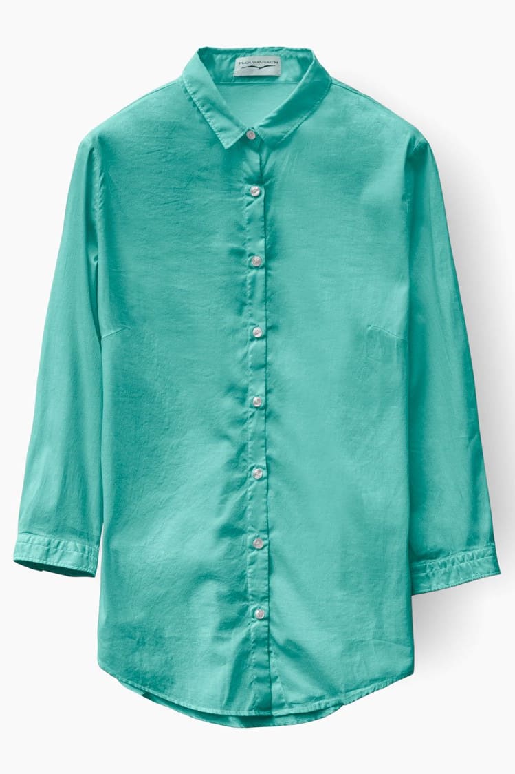 3/4 Sleeve Stretch Poplin Shirt - Paraggi - Shirts