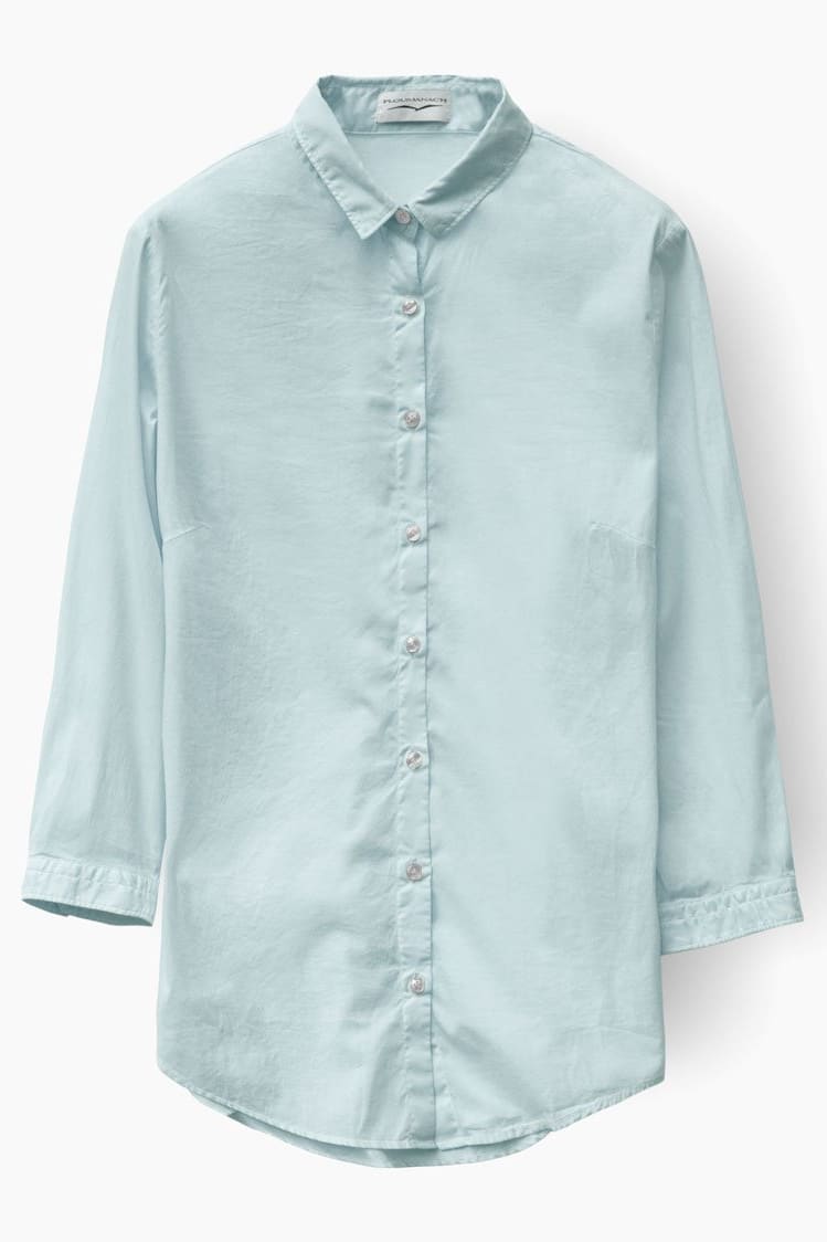 3/4 Sleeve Stretch Poplin Shirt - Tahiti - Shirts