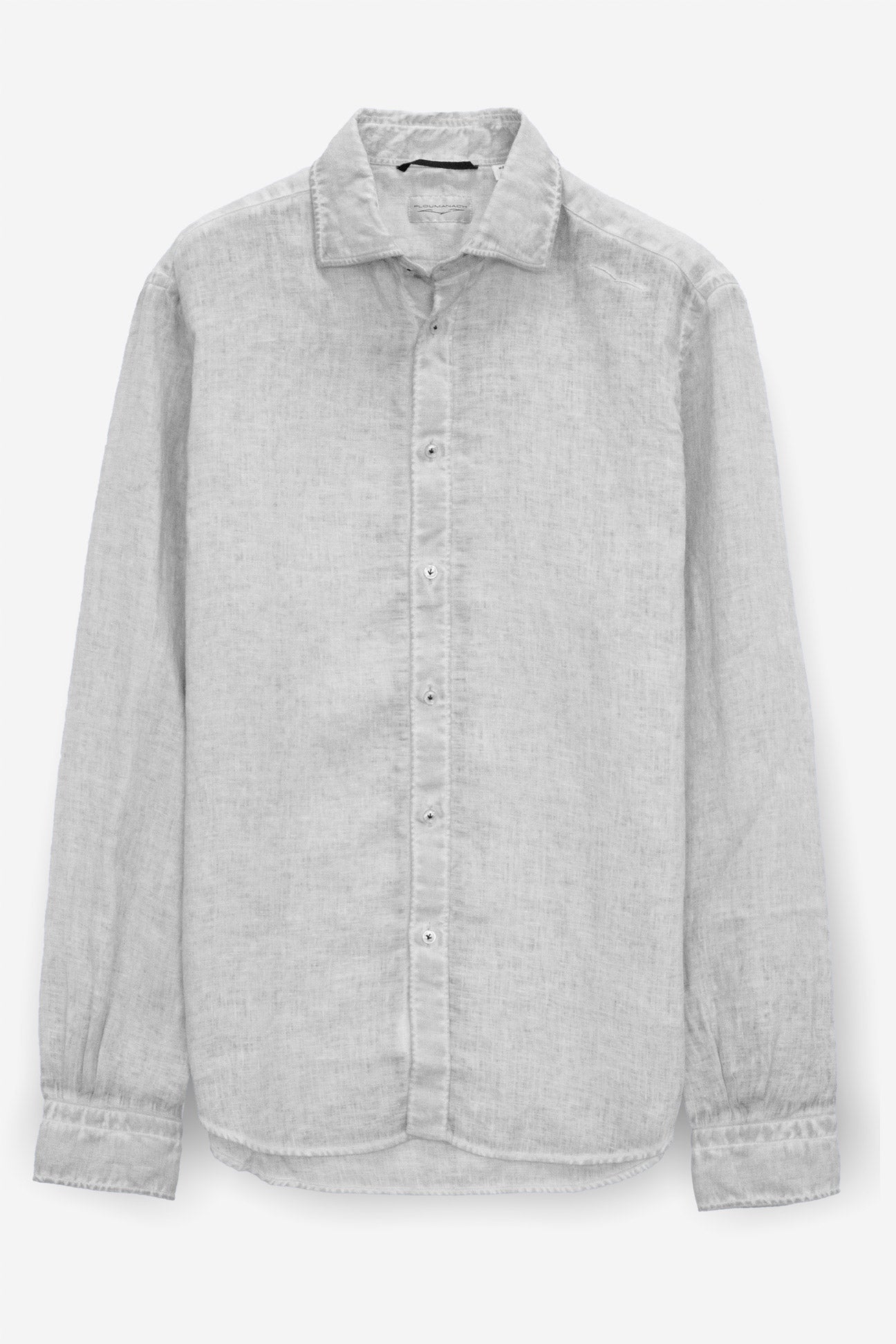 Relaxed Fit Linen Shirt - Marmo