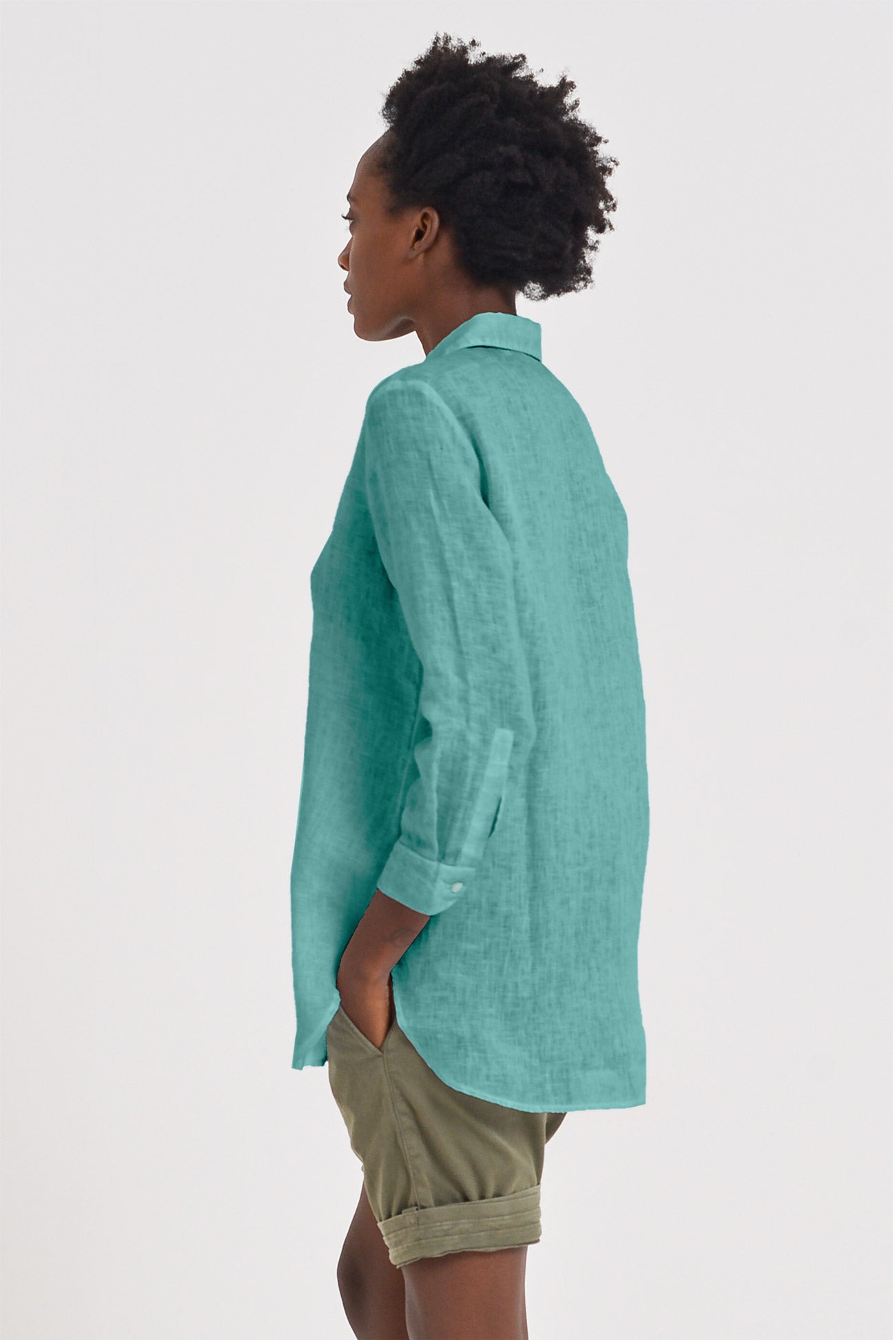 Augusta Linen Shirt - Bahama