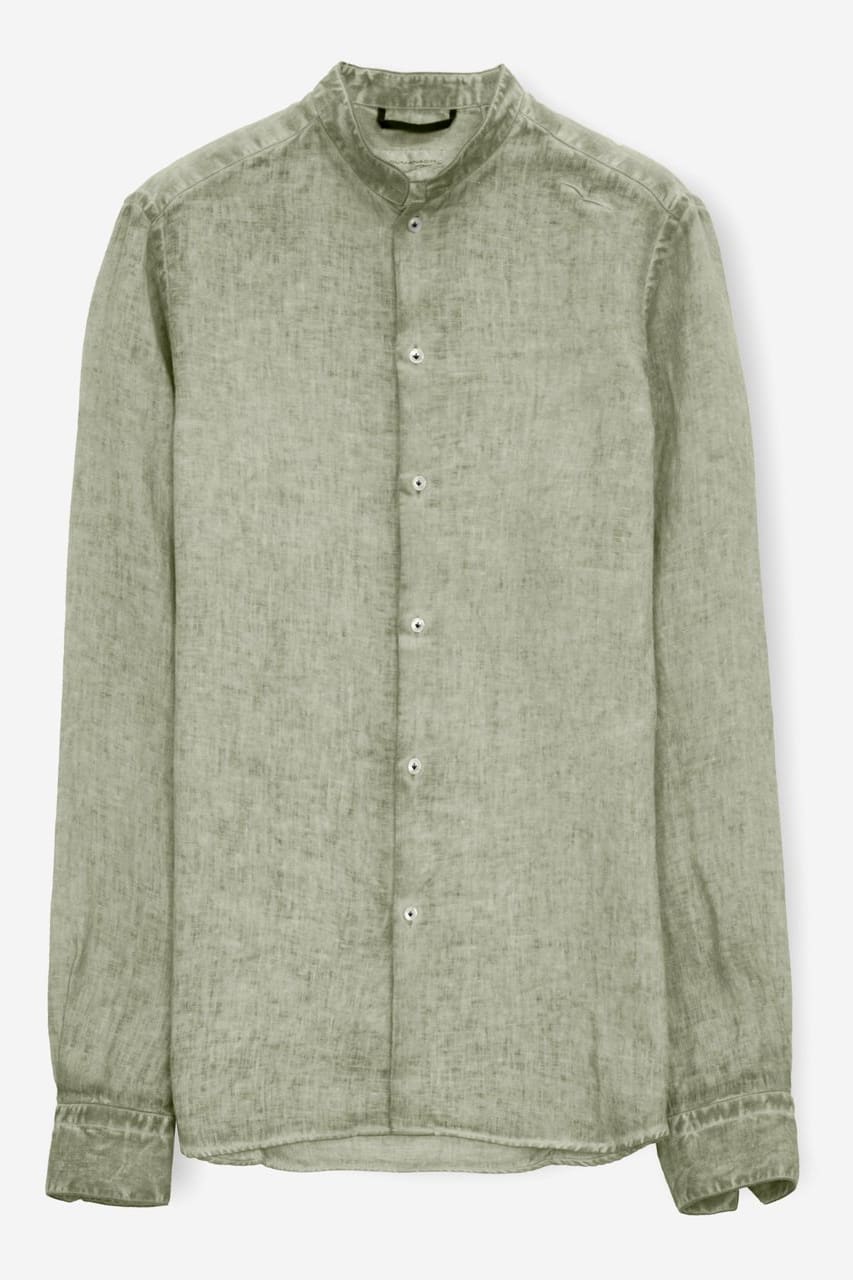 Banded Collar Voile Shirt - Willy’s - Shirts