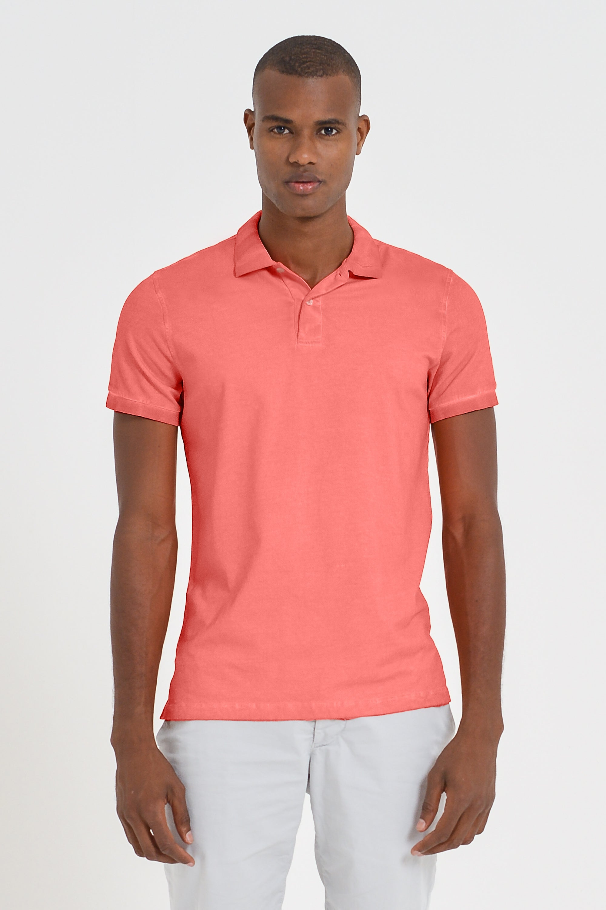 Club Polo Shirt - Hibiscus - Polos