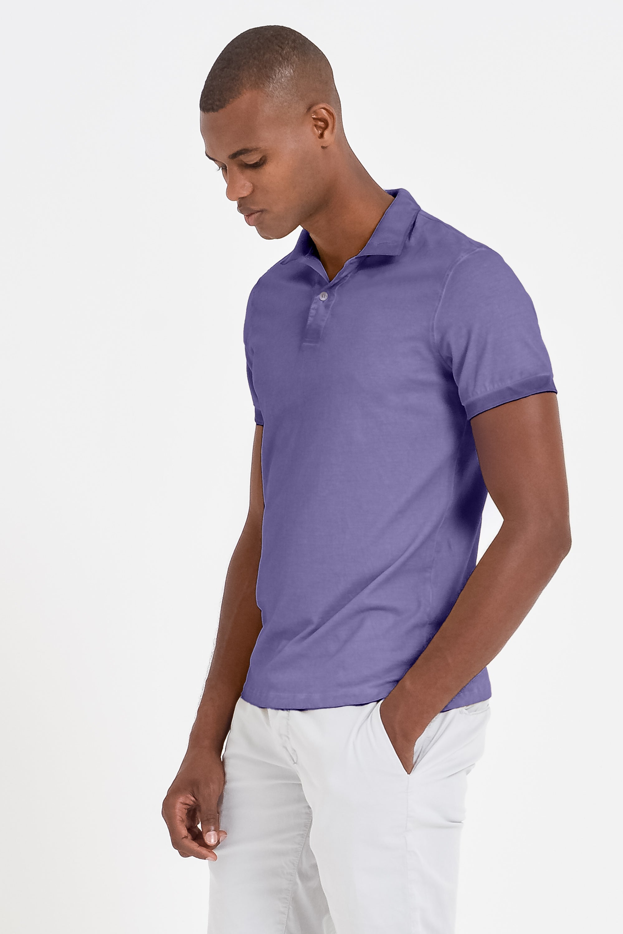 Club Polo Shirt - Mirtillo - Polos