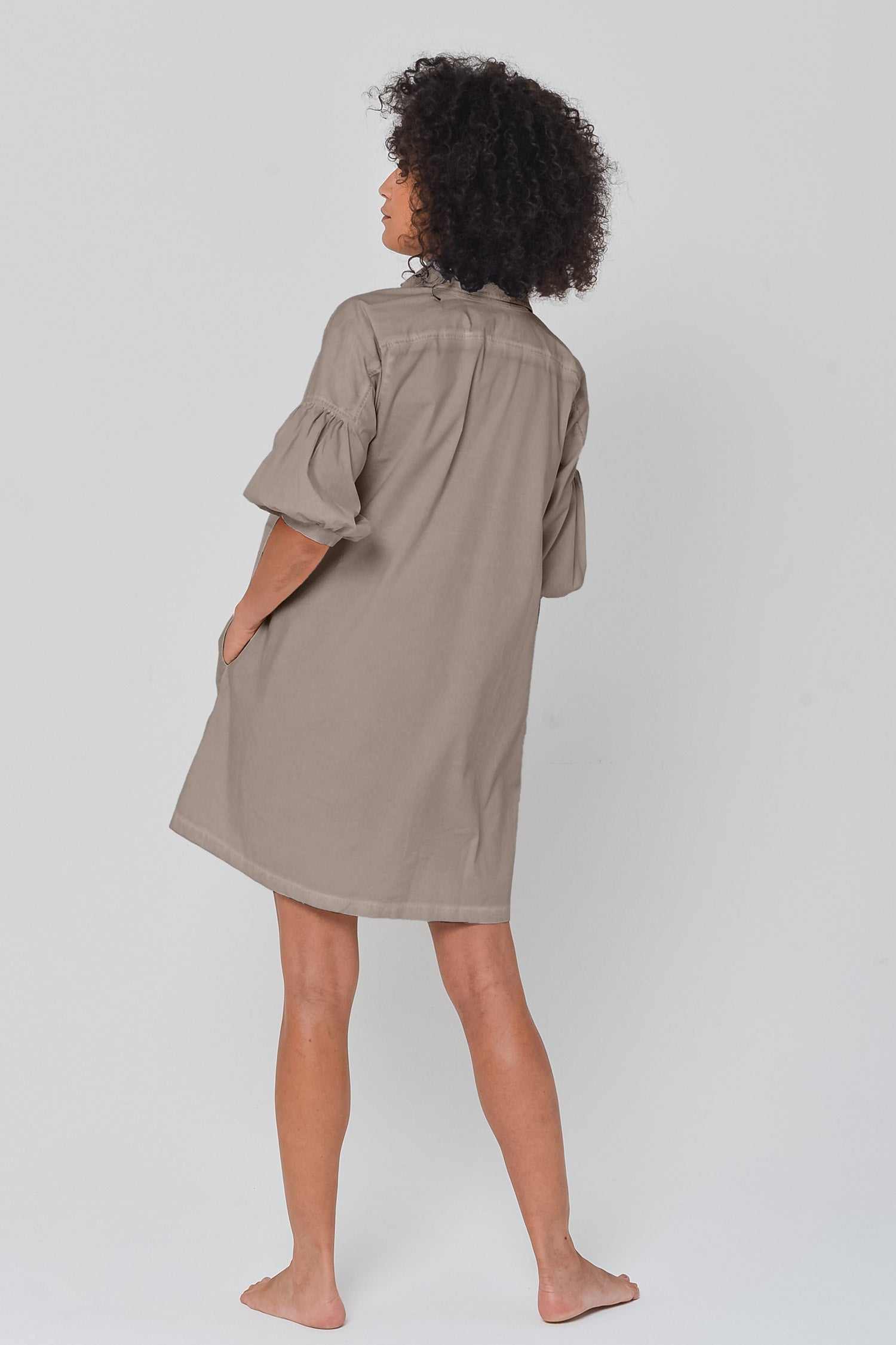 Day Off Poplin Shirtdress in Reef