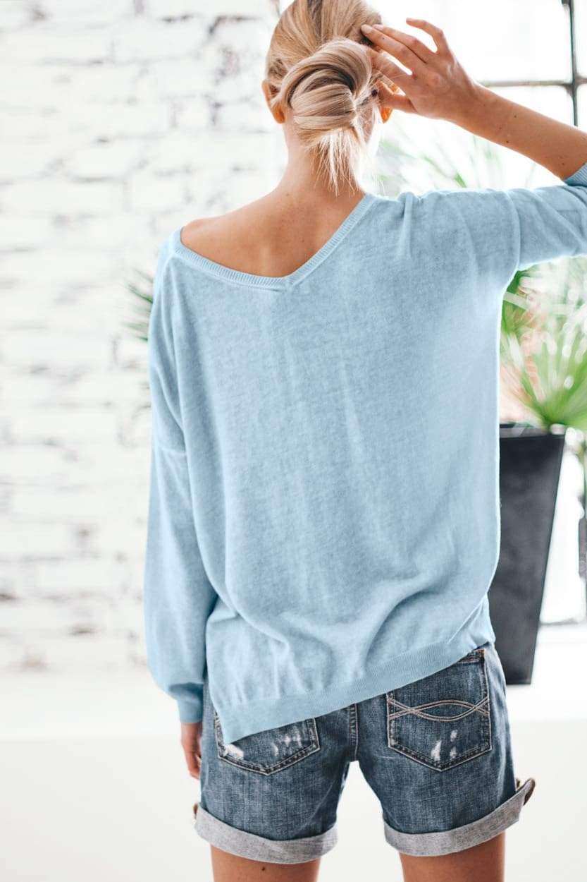 Doubel V-Neck Pull - Anice - Sweater