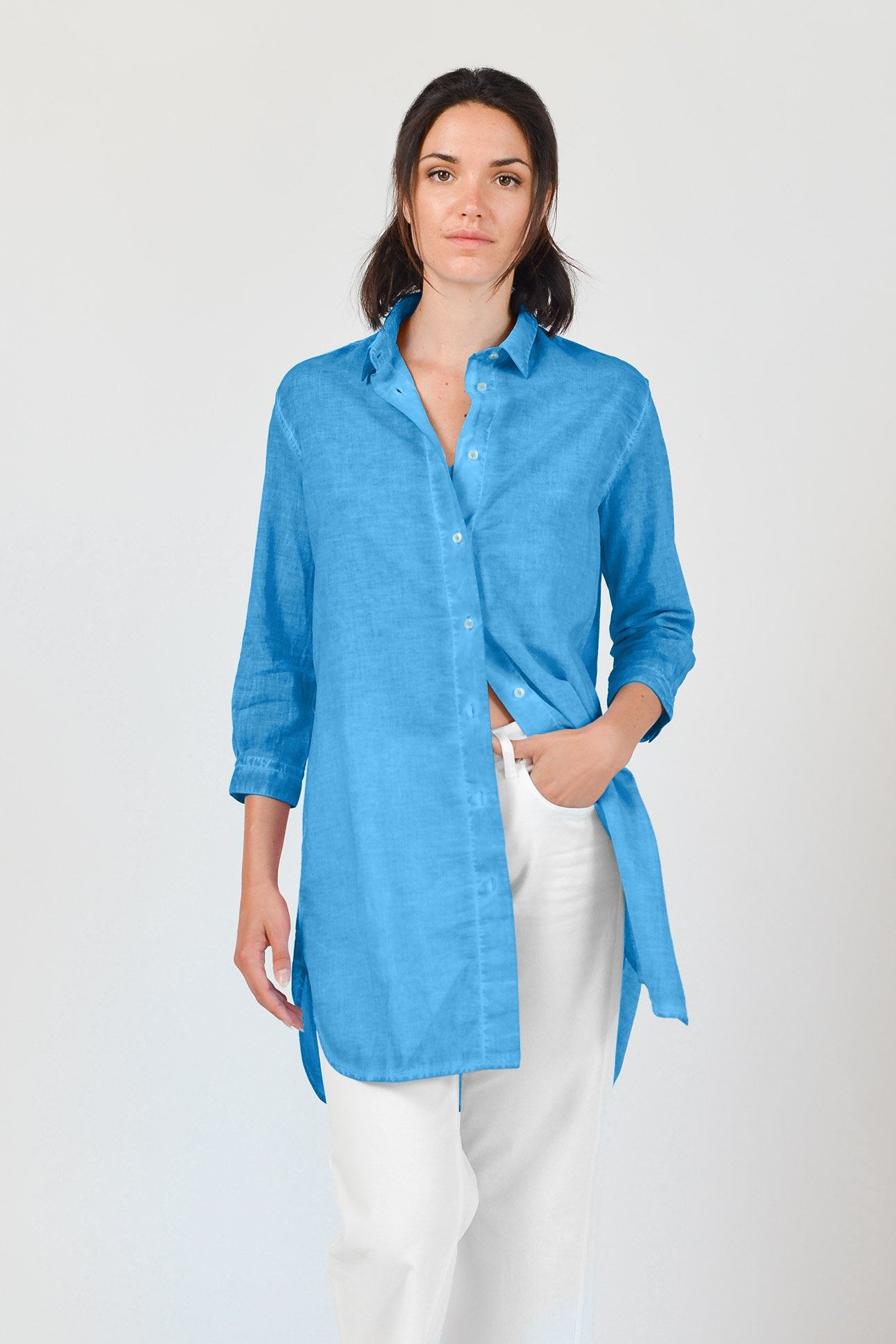 Effortless Voile Open Tunic - Lavezzi - Shirtdress