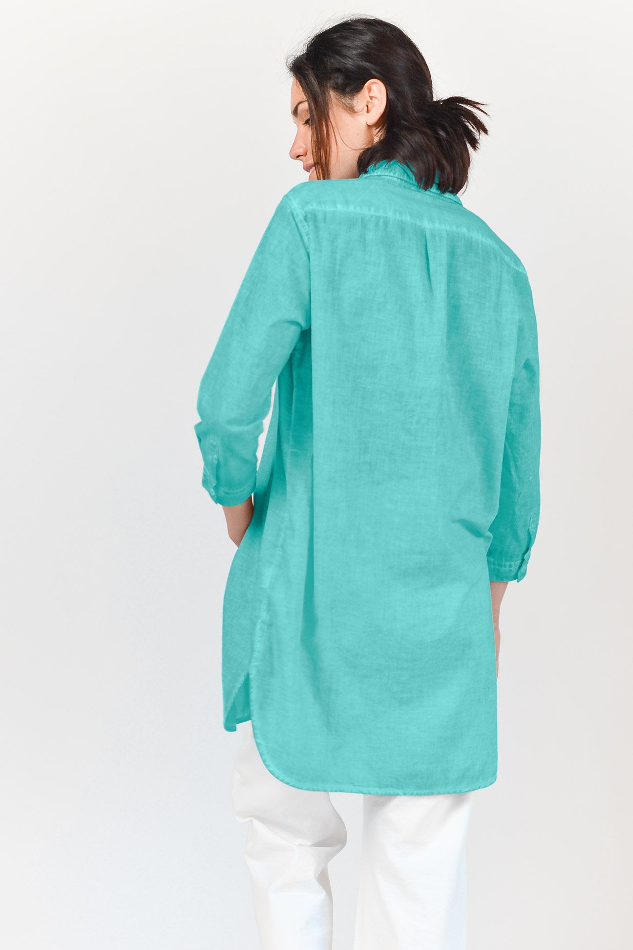 Effortless Voile Open Tunic - Paraggi - Shirtdress