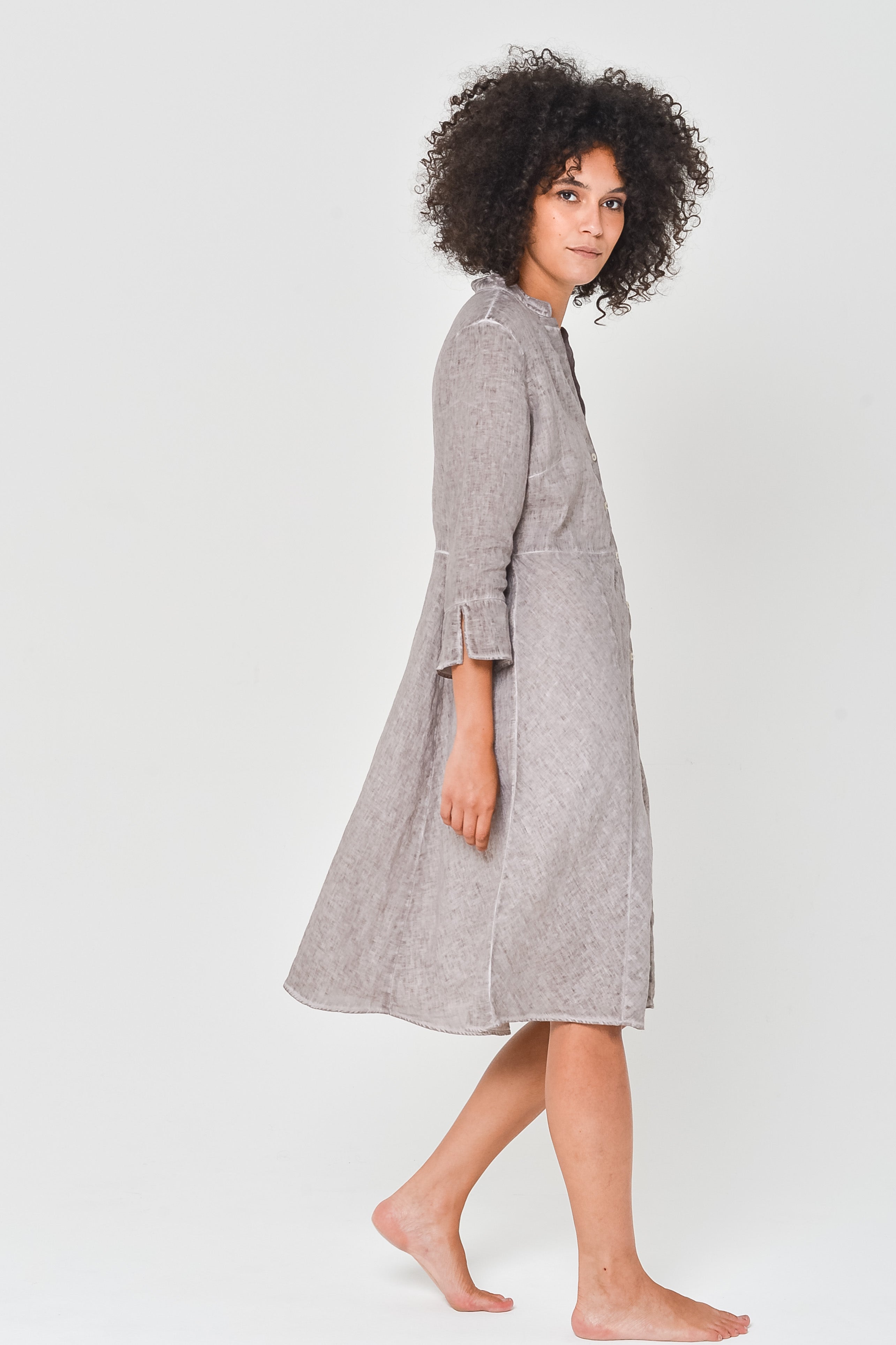 Fitted Shirtdress in Reef