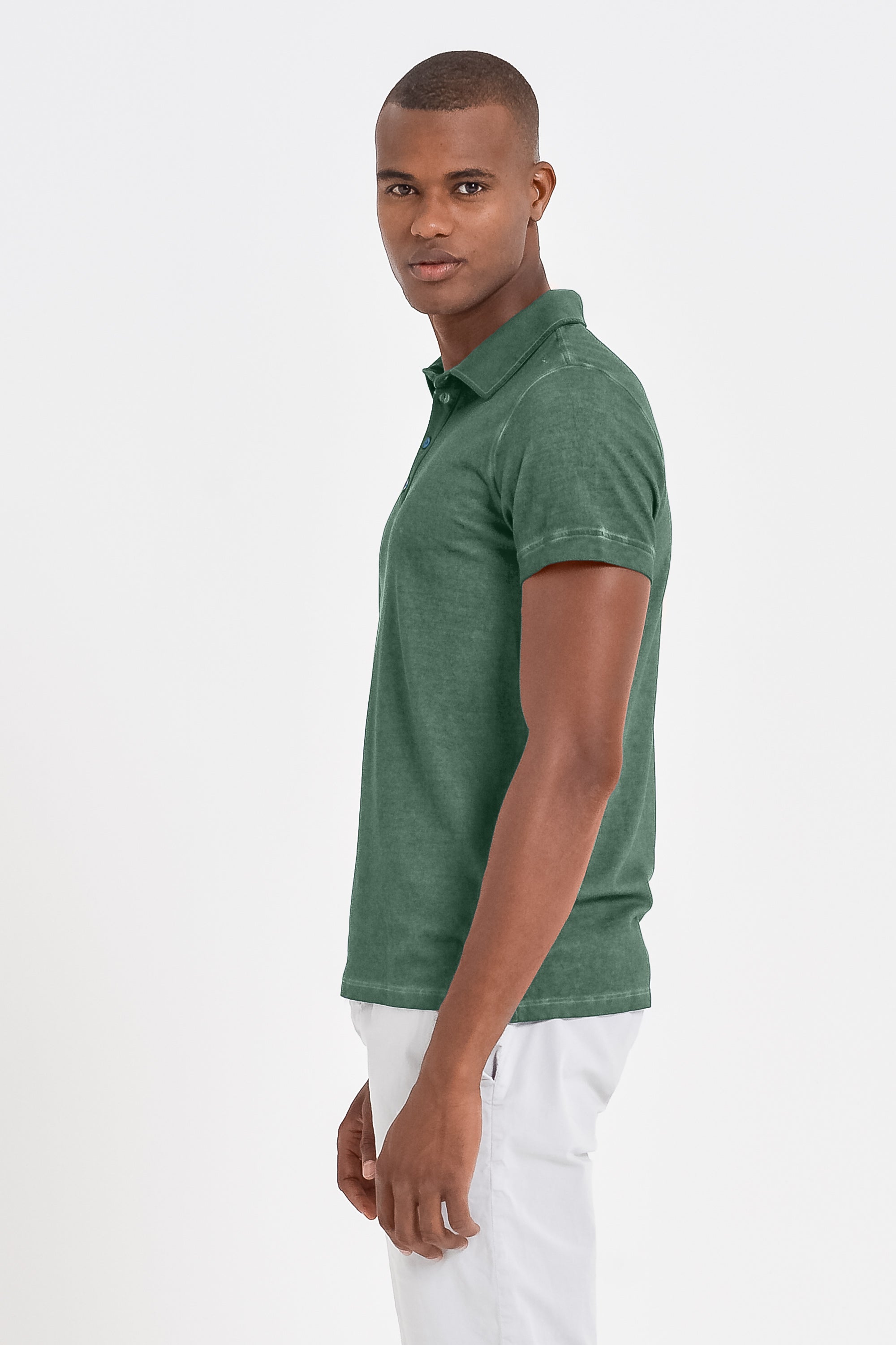 Hampton Polo Shirt - Ginepro - Polos