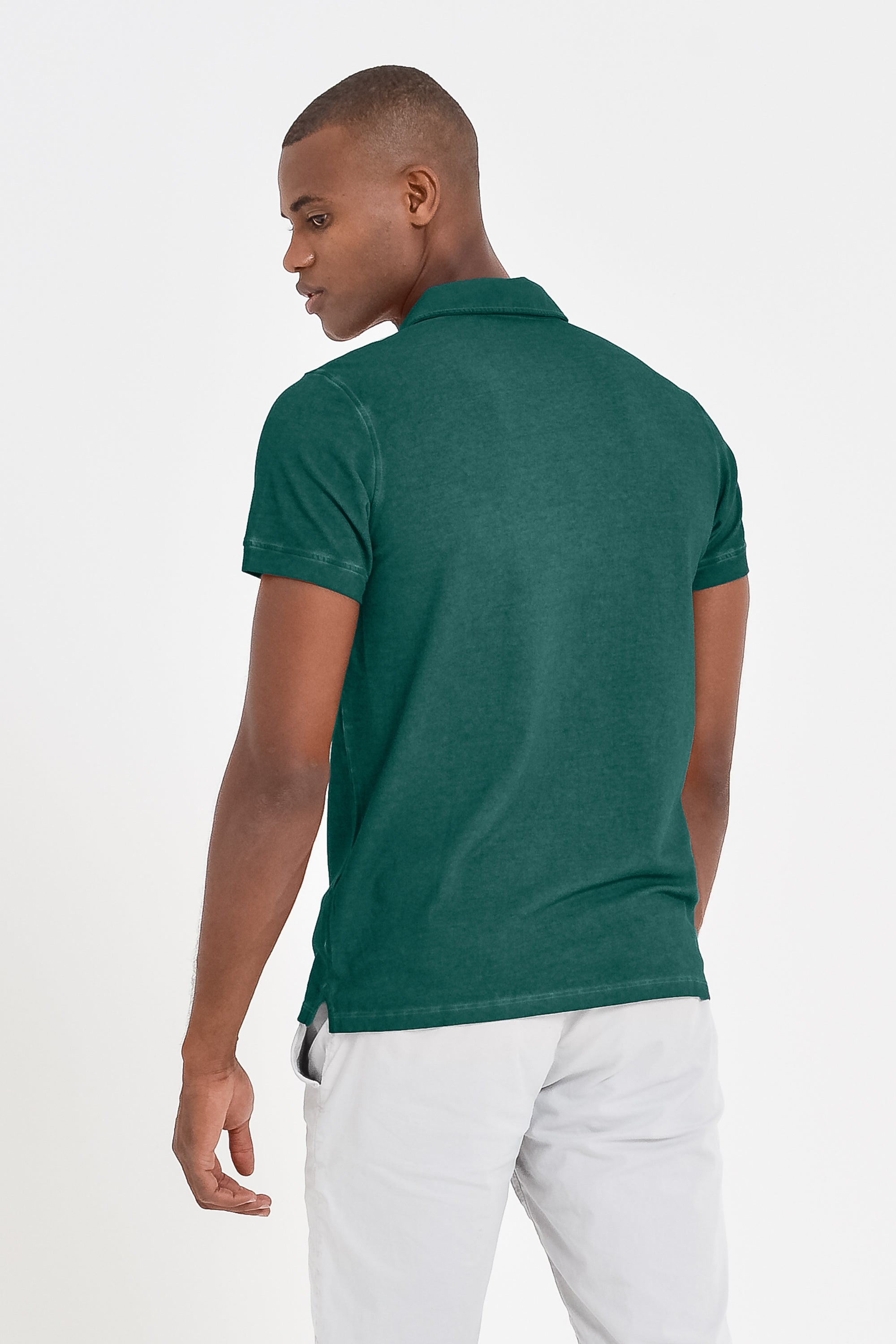 Hampton Polo Shirt - Lagoon - Polos