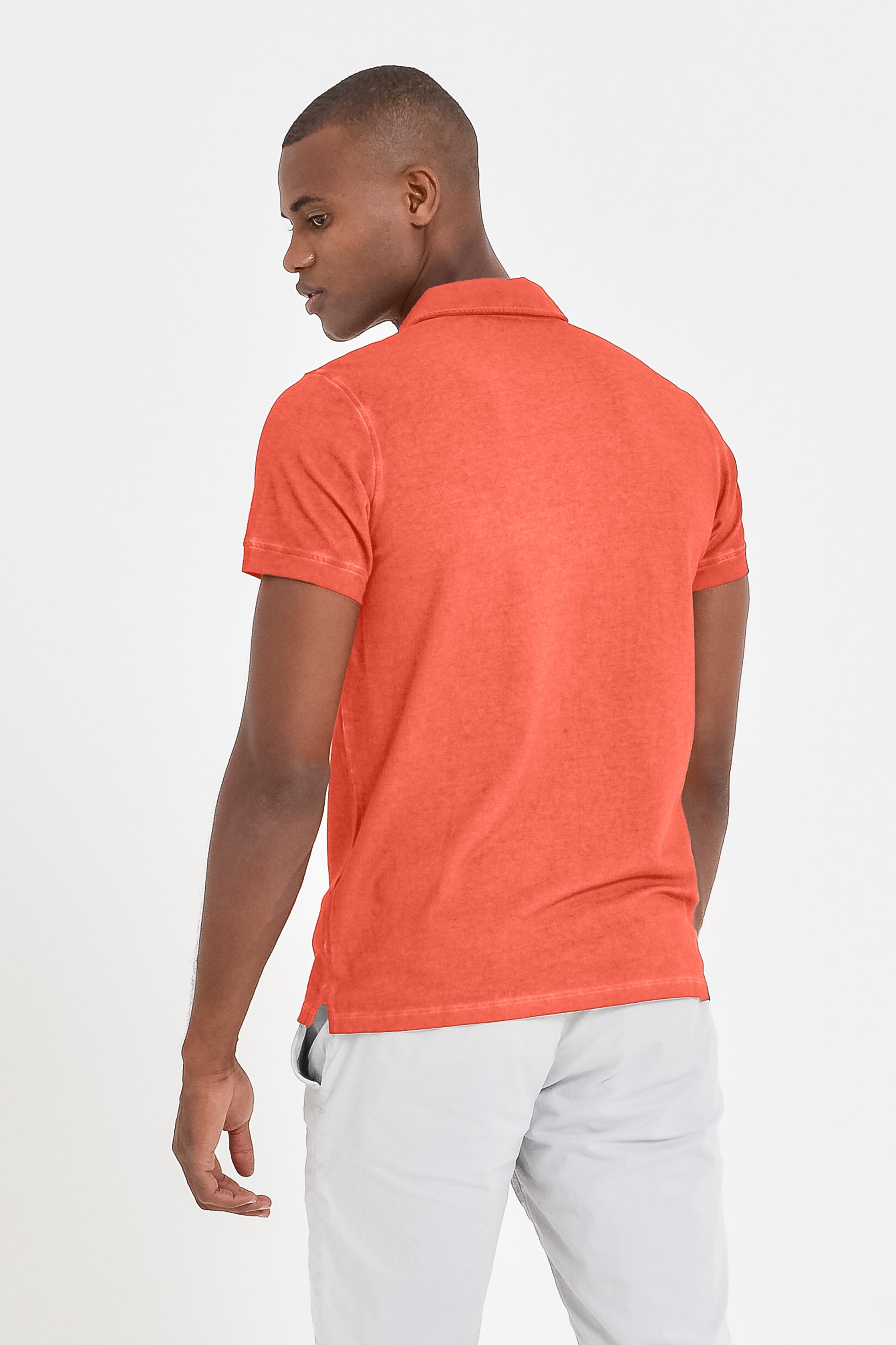 Hampton Polo Shirt - Lobster - Polos