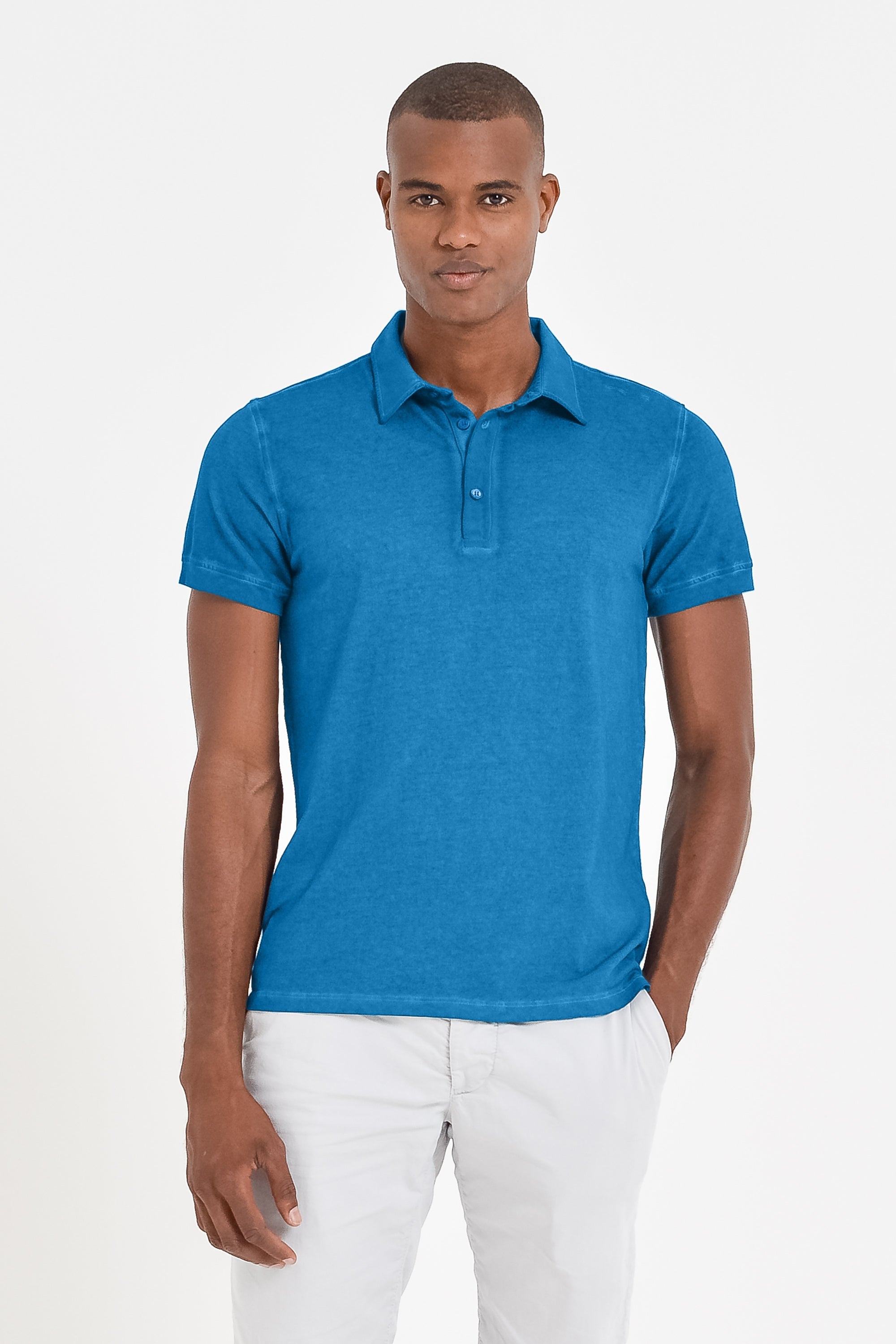 Hampton Polo Shirt - Mistral - Polos