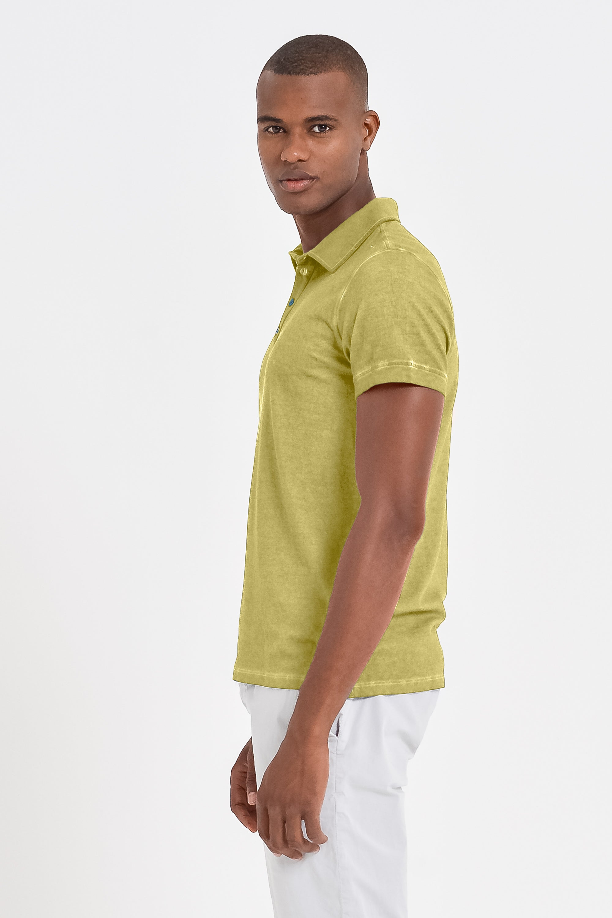 Hampton Polo Shirt - Pistacchio - Polos