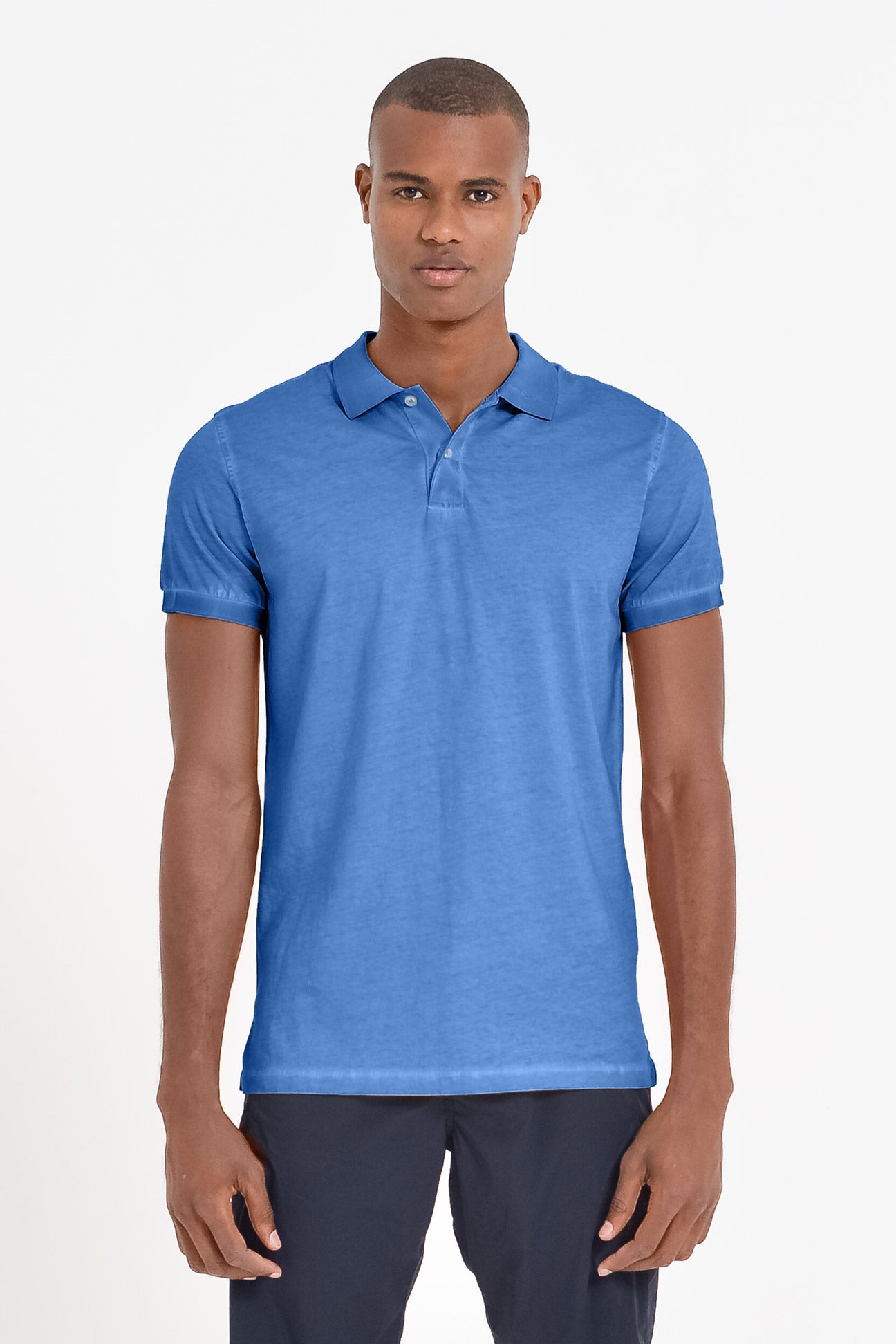 Jersey Polo Shirt - Oceano - Polos