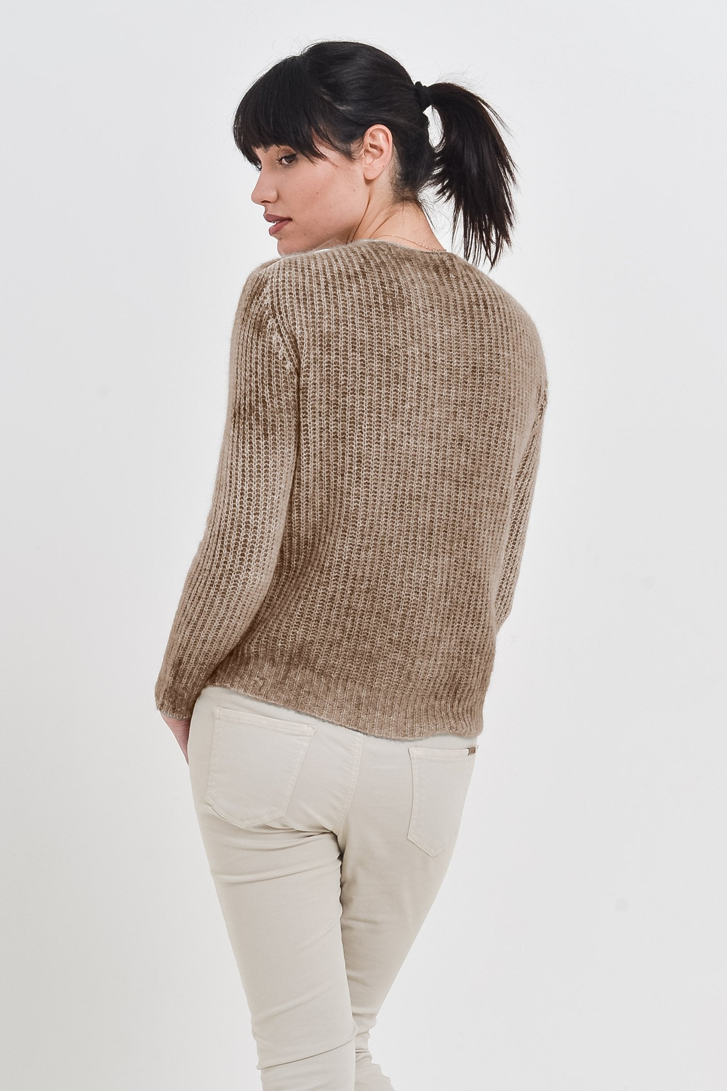 Kibane Walnut - Alpaca Cardi