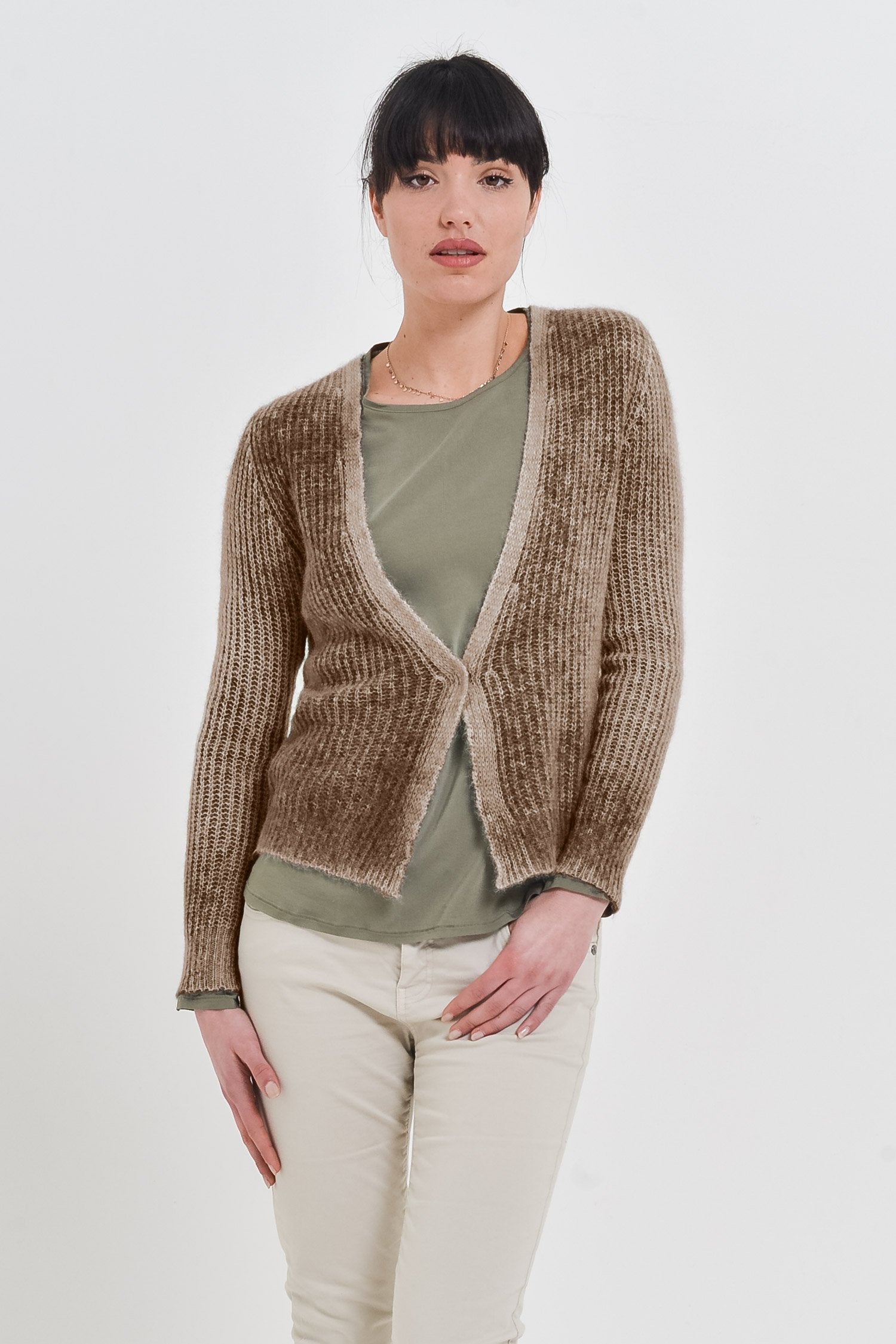 Kibane Walnut - Alpaca Cardi