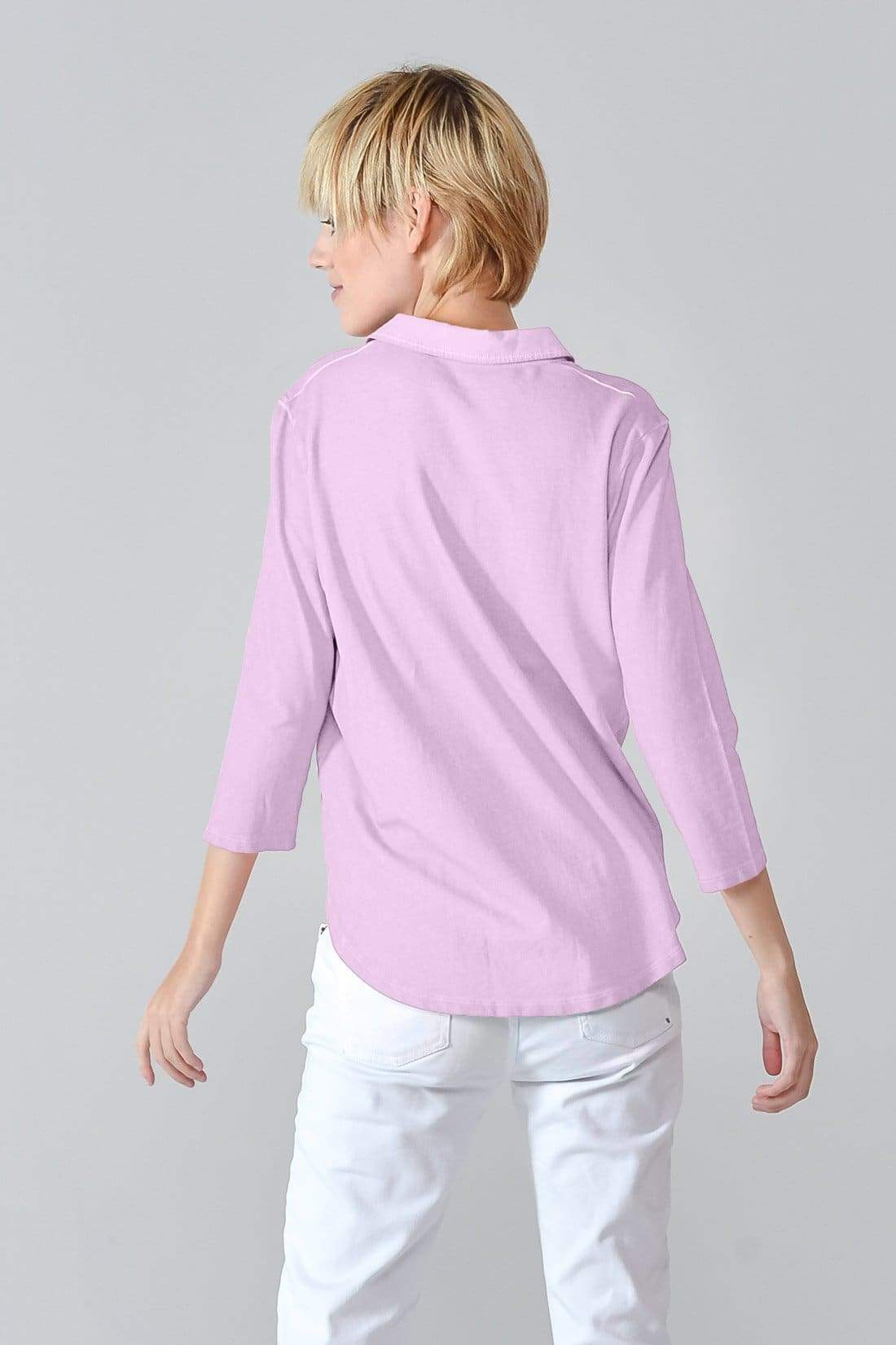 Loose Fit Polo Shirt - Quarzo - Polos