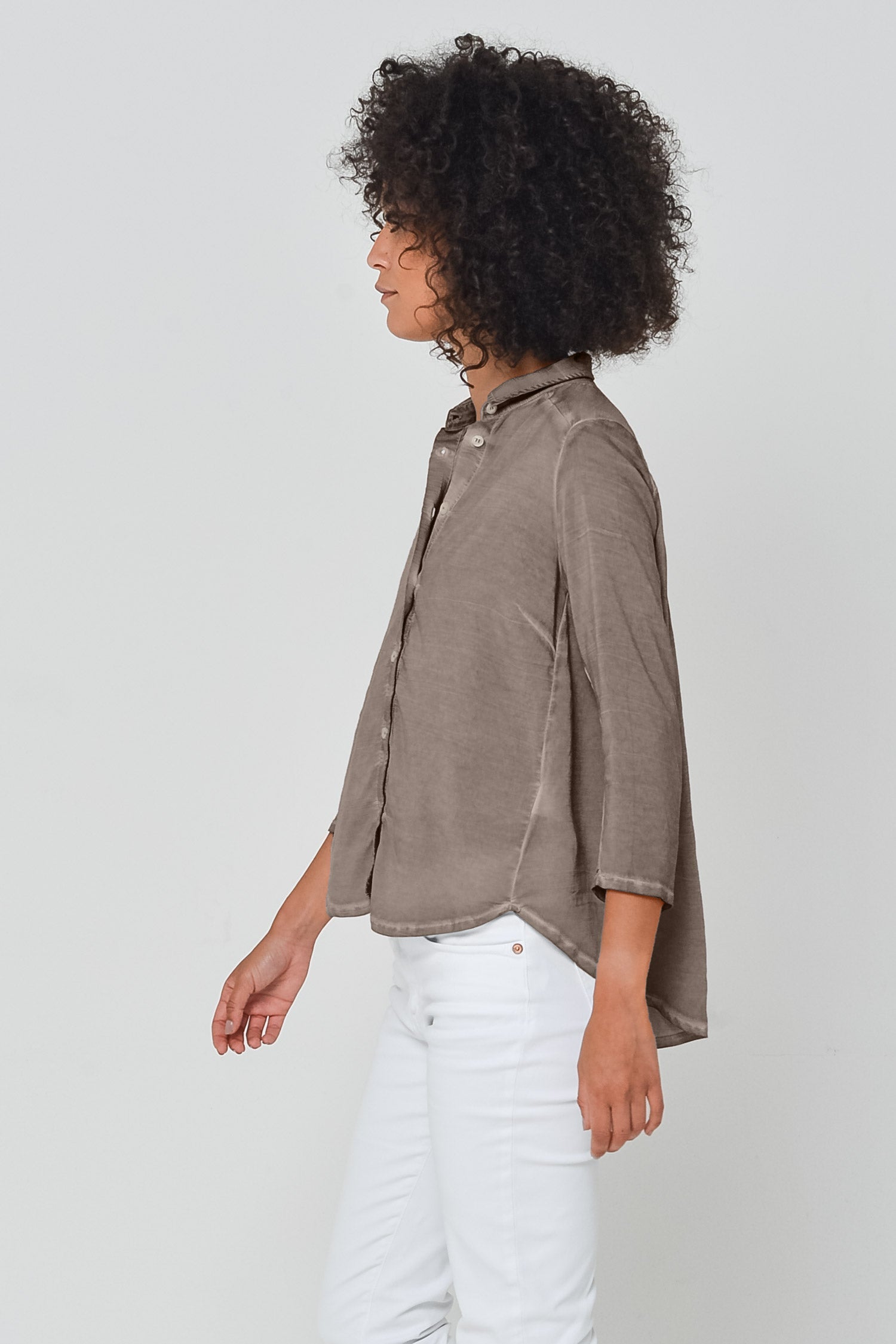 Merion Viscose Blouse in Reef - Shirts