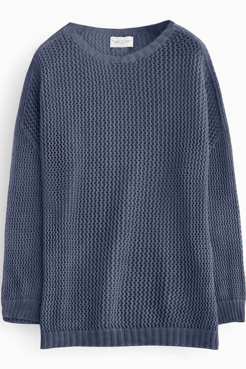 Openwork Pull - Jeans - Sweater