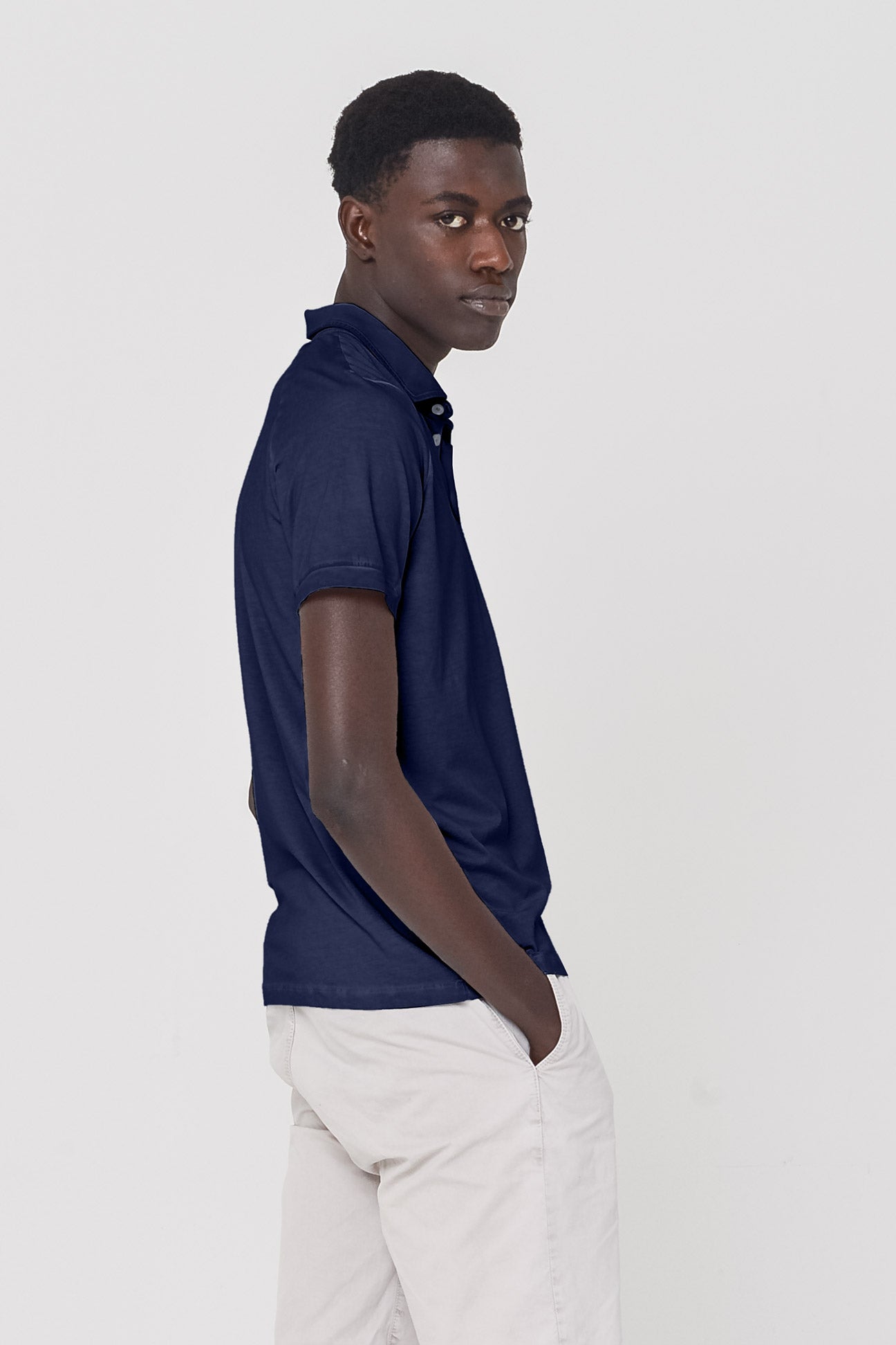 Performance Polo in Navy - Polos