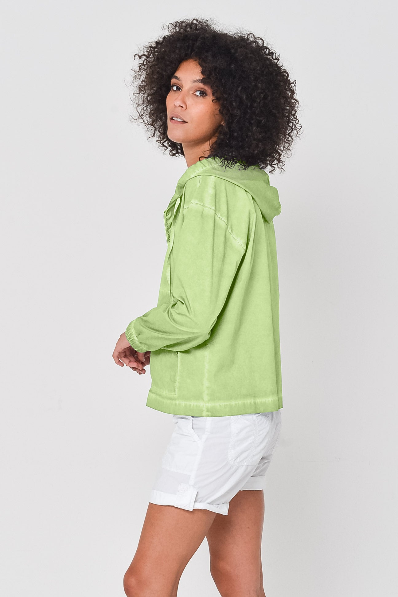 Pique Bomber Jacket - Kiwi - Jackets