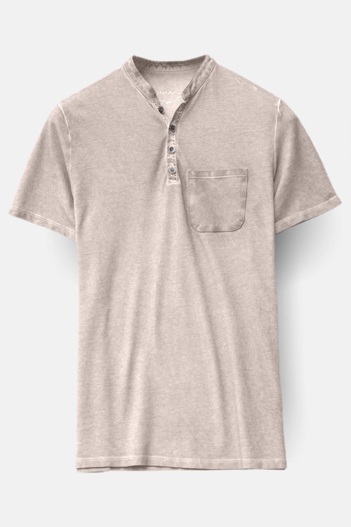 Pique Henley - Canapa - T-Shirt
