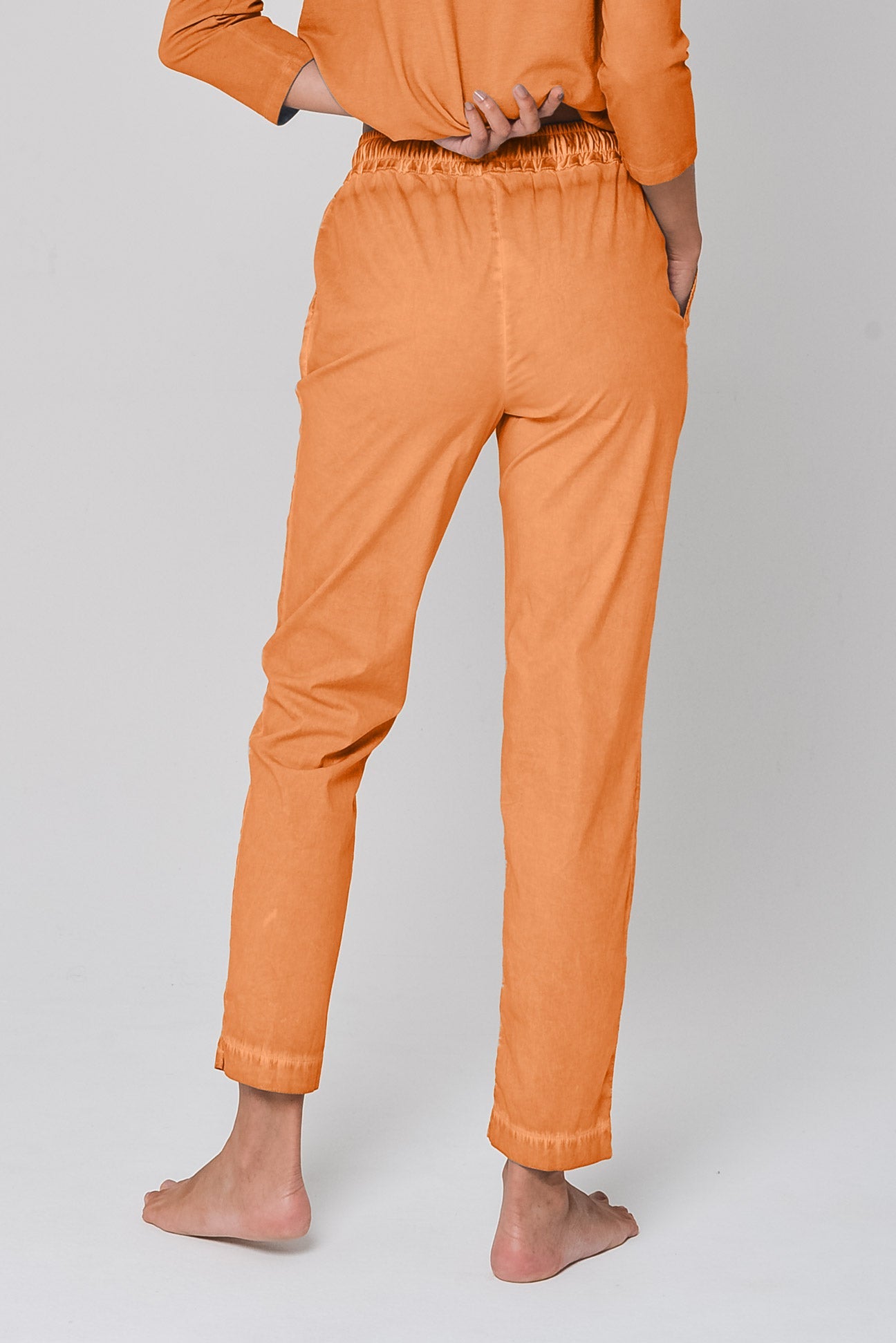 Poplin Slacks in Sundance - Pants