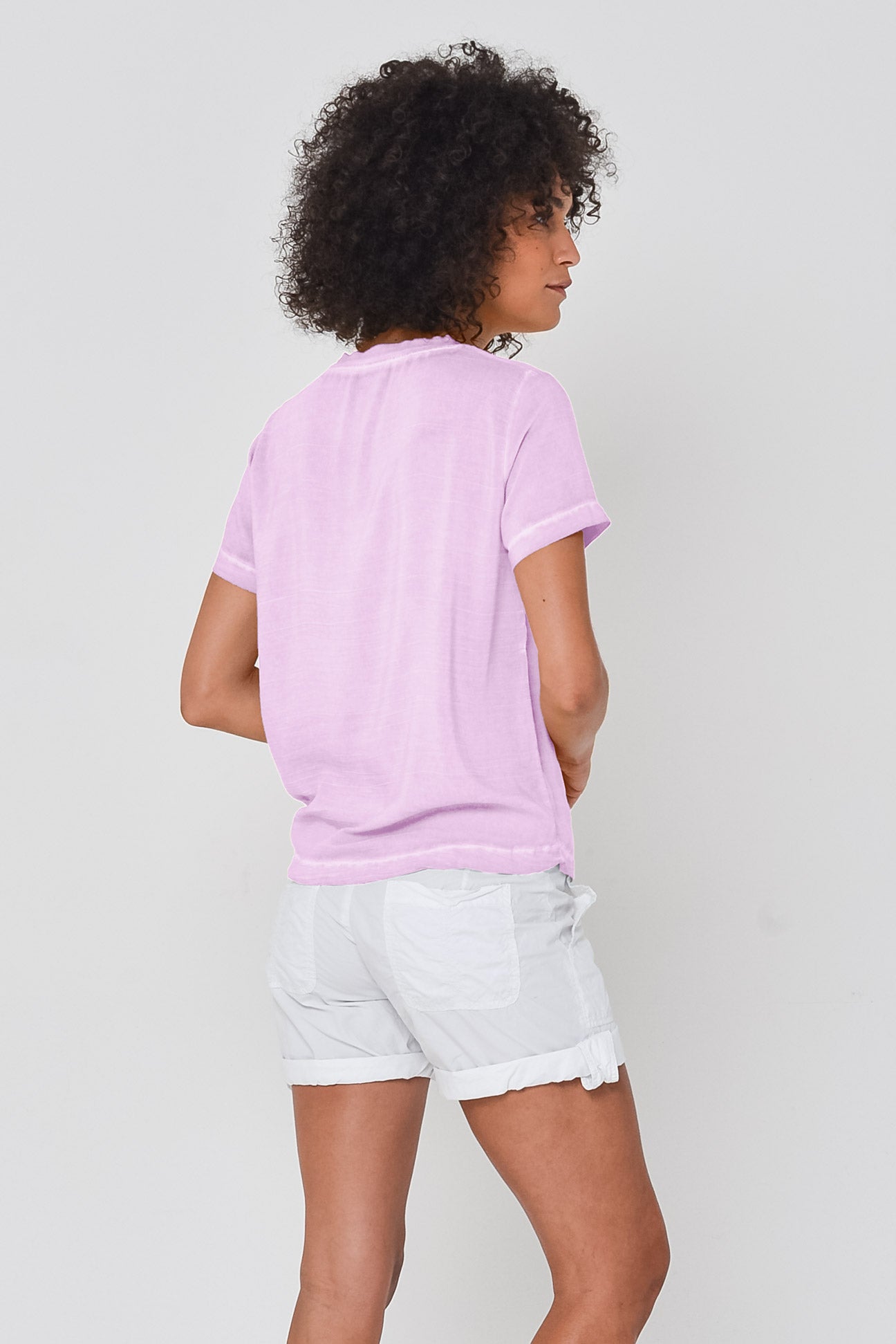 Sammie T-Shirt in Quarzo