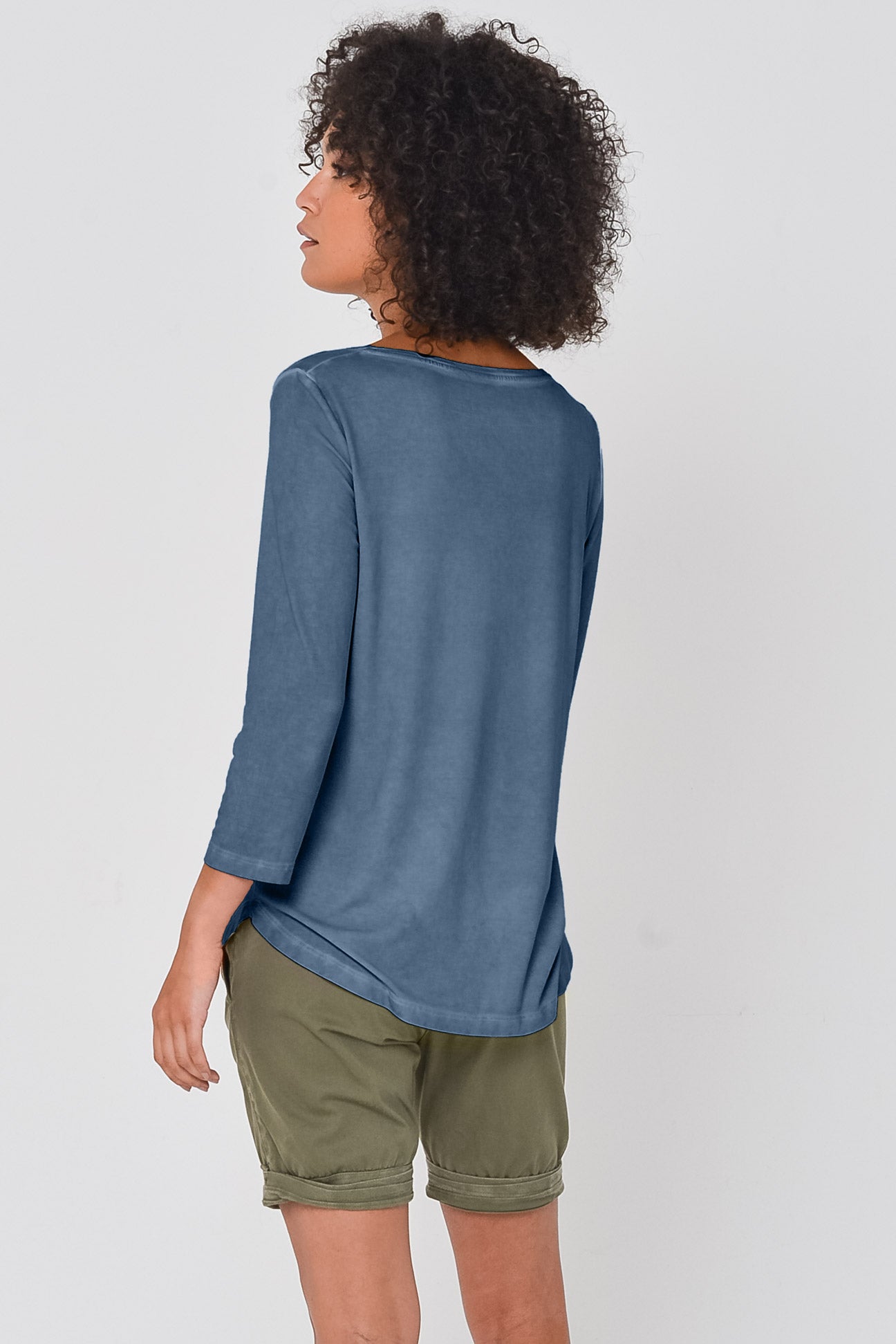 Savannah T-shirt in Jeans - T-Shirt