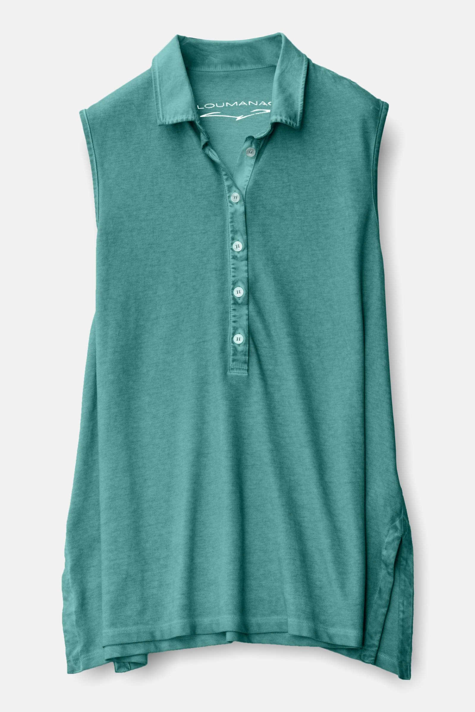Sleeveless Pique Polo Shirt - Bahama - Polos