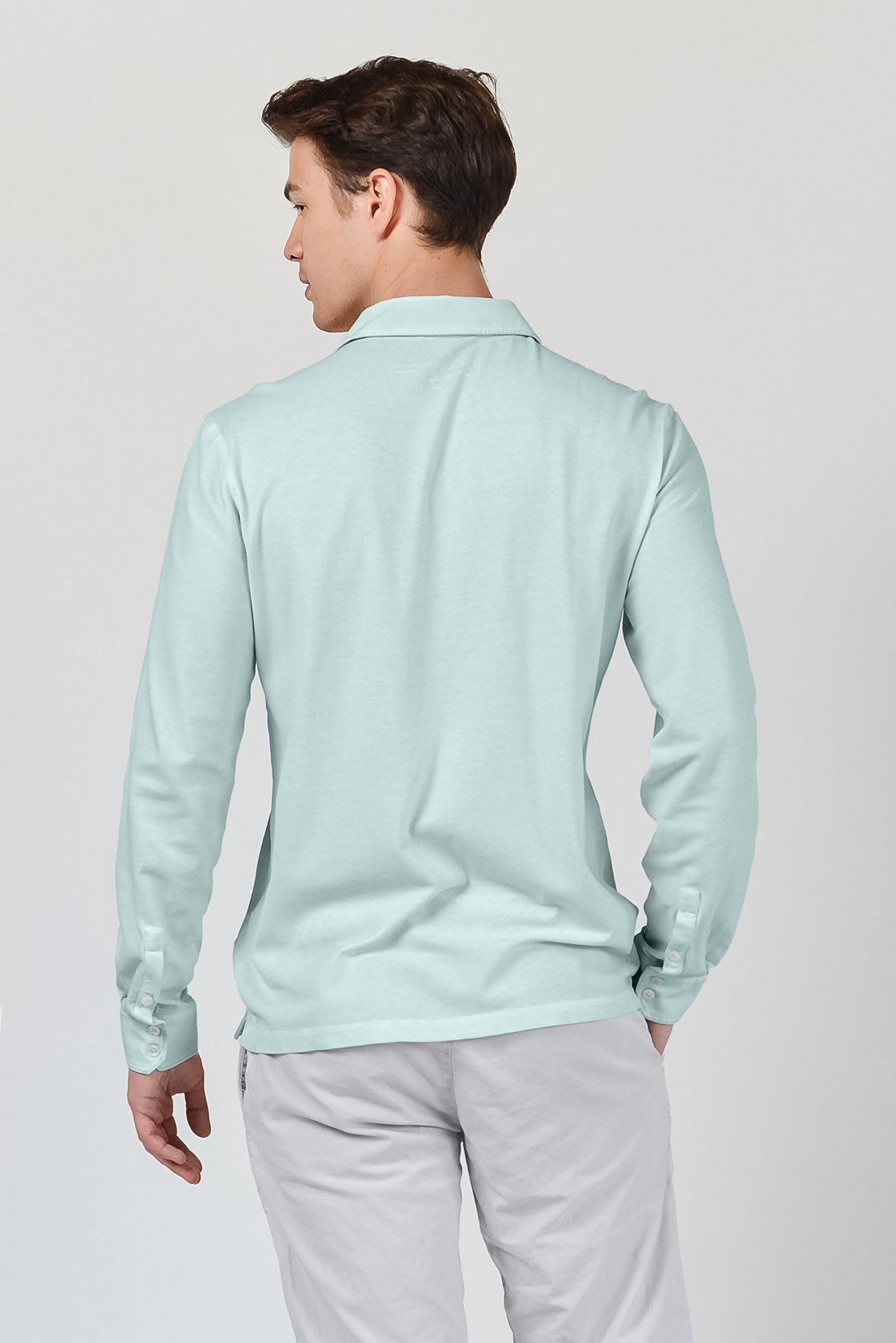 Stretch Cotton Pique Shirt - Tahiti - Shirts