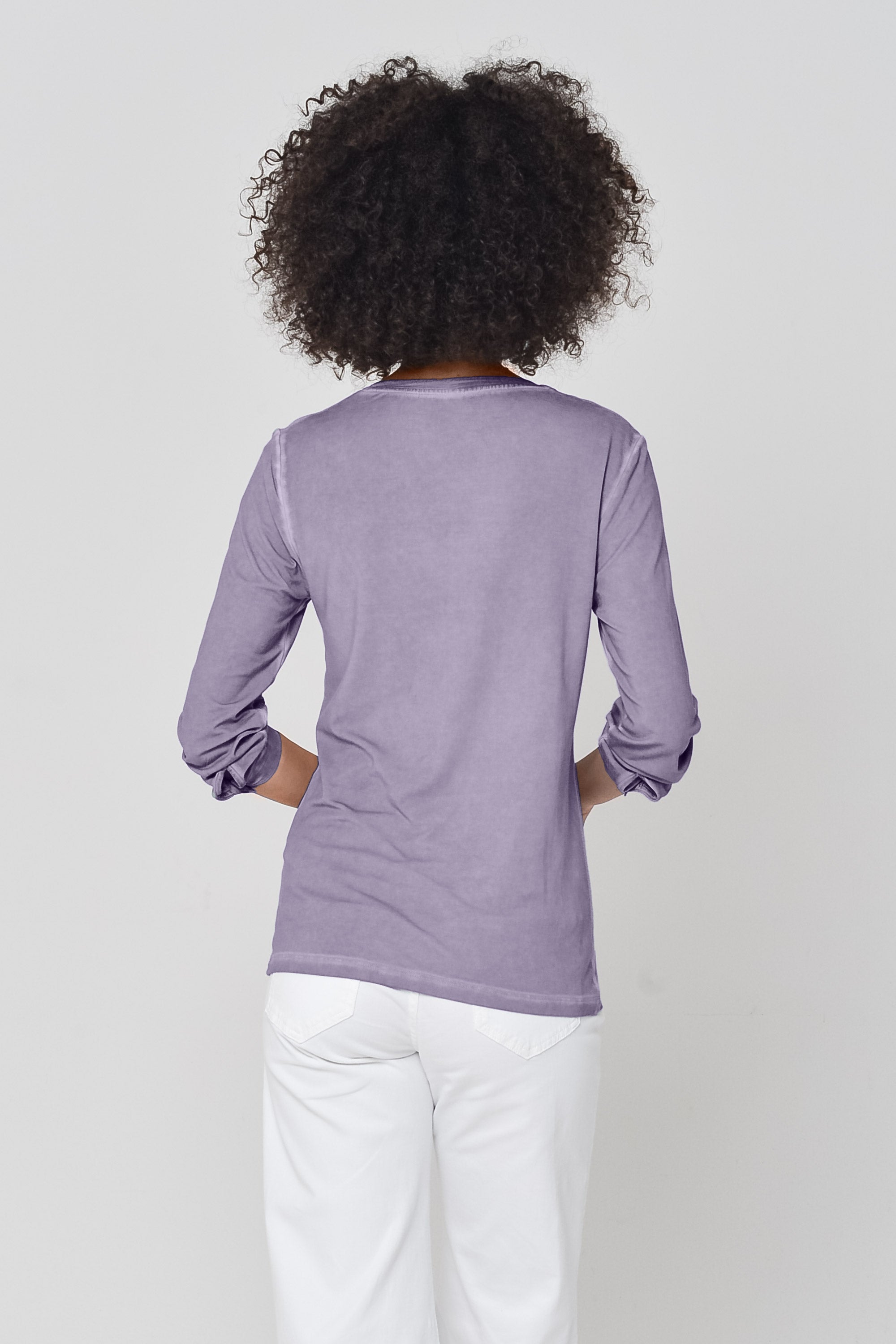 Sweet Heart Tee in Mauve - T-Shirt