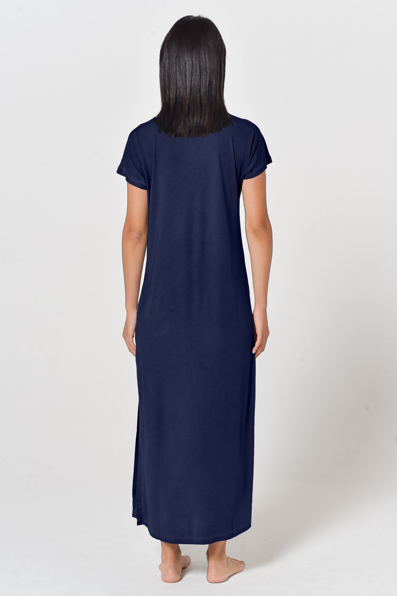 Tee Dress - Mauve - Dresses