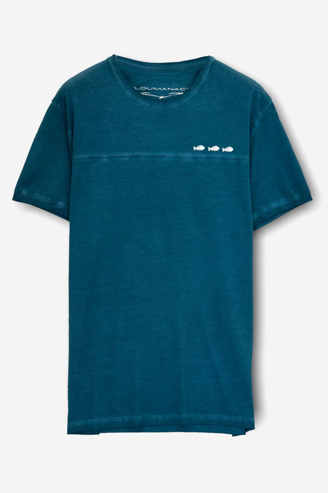 Three FishBone T-Shirt - Lagoon