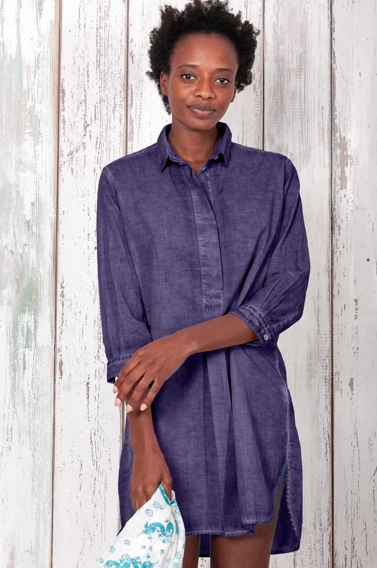 Voile Mini Shirtdress - More - Chemisier