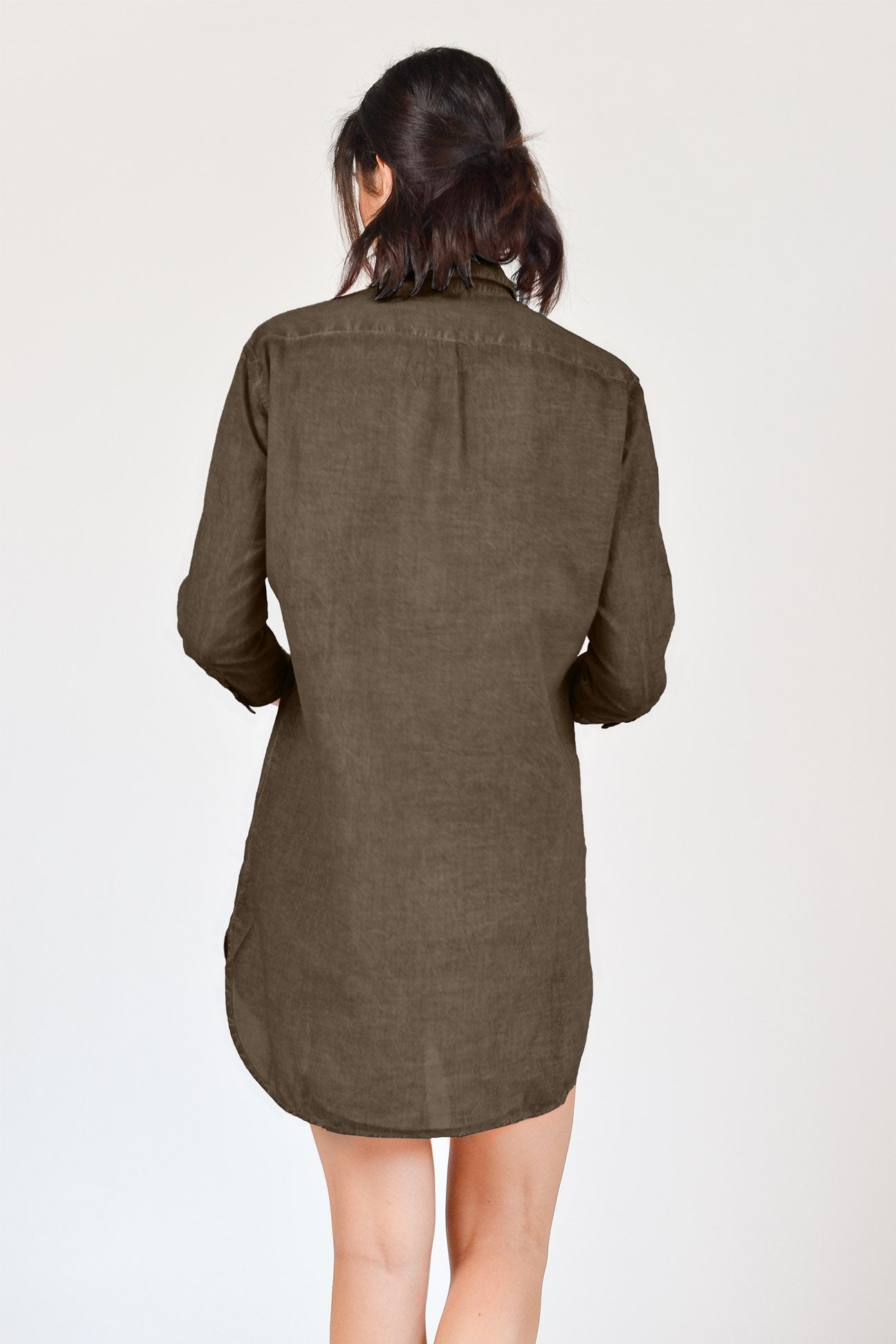 Voile Mini Shirtdress - Cocco - Chemisier