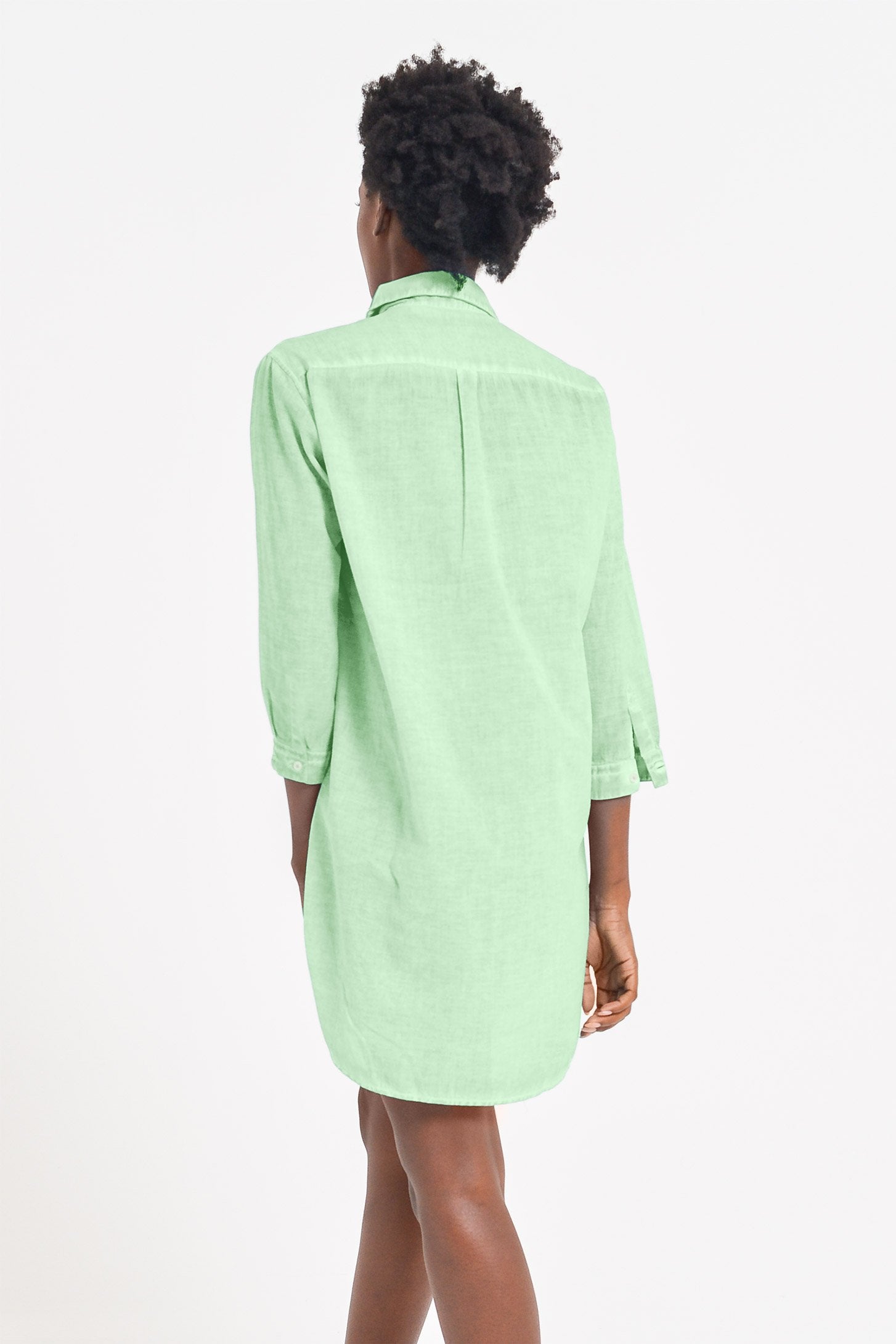 Voile Mini Shirtdress - Ninfea - Chemisier
