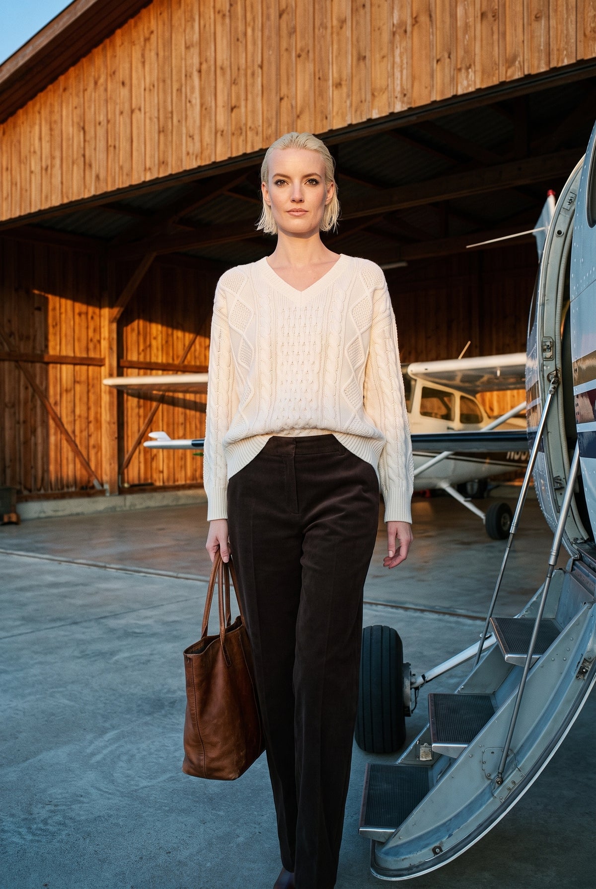 Braies V Knit in Foam