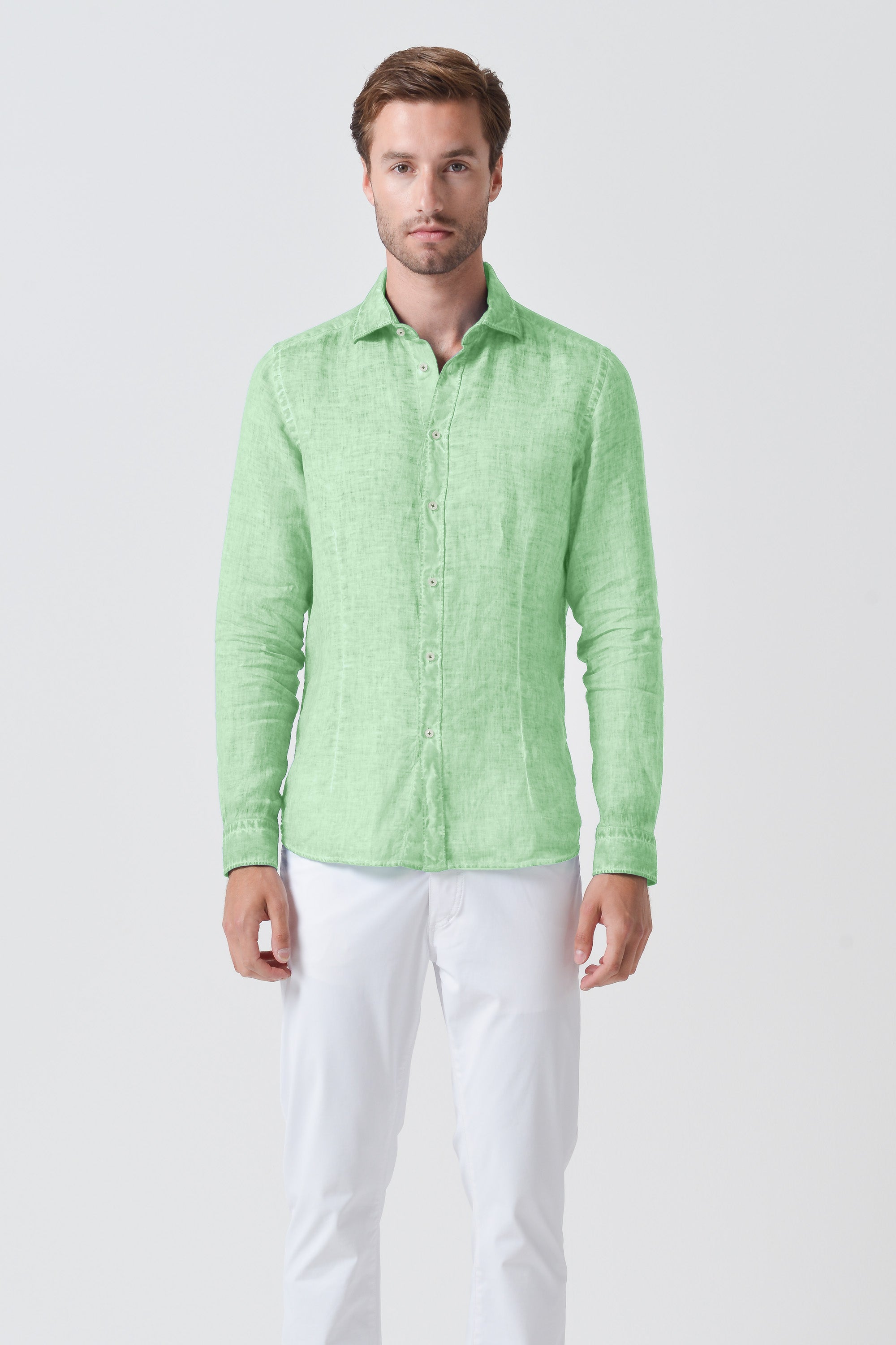 Camicia French Lino - Antigua