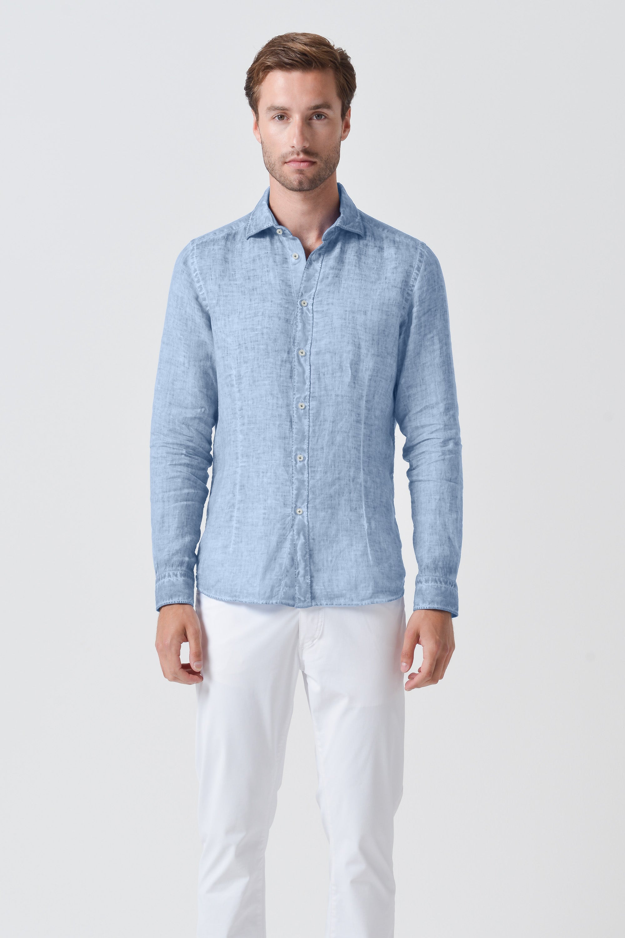 Camicia Slim Lino - Fiji