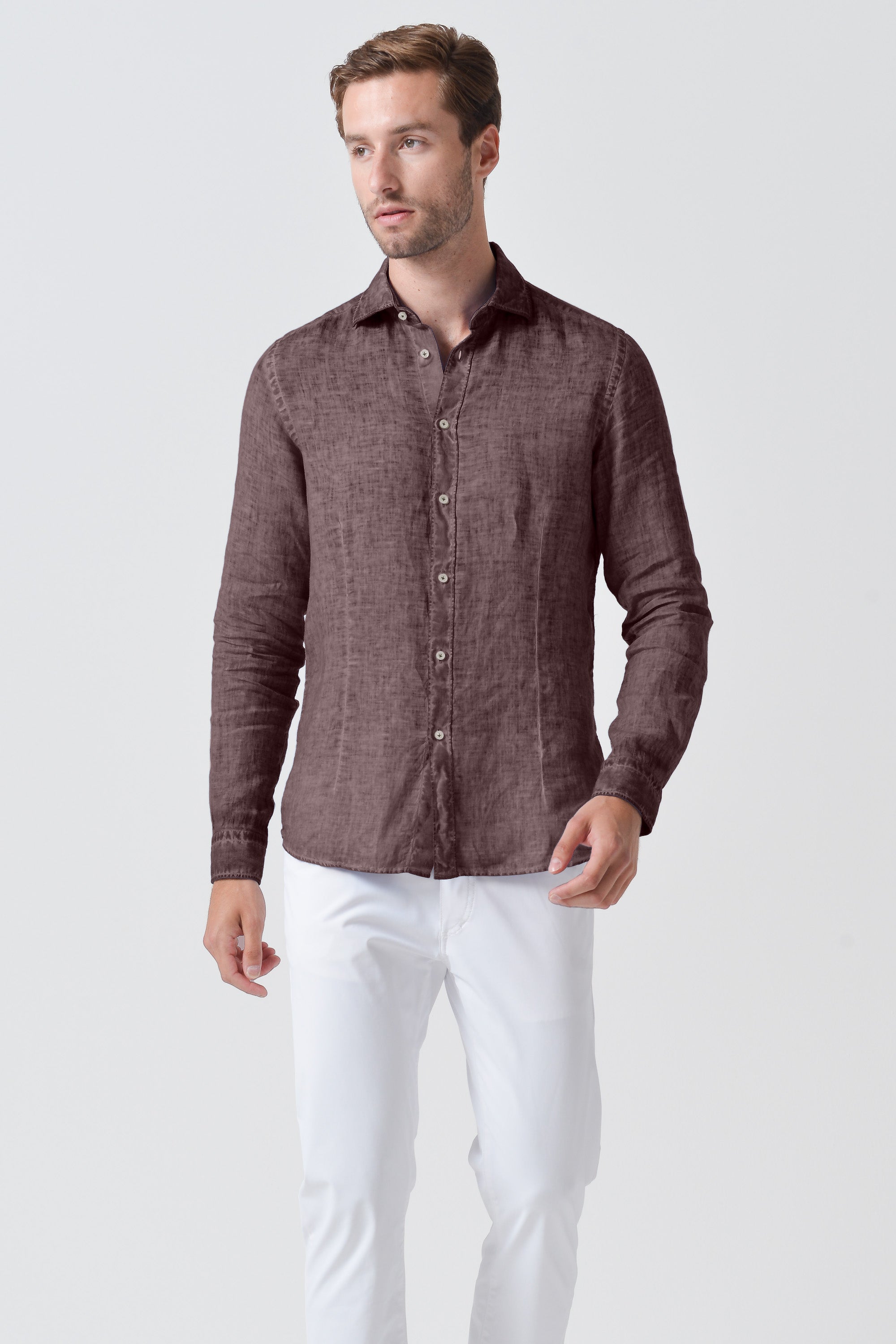 Camicia French Lino - Caribe